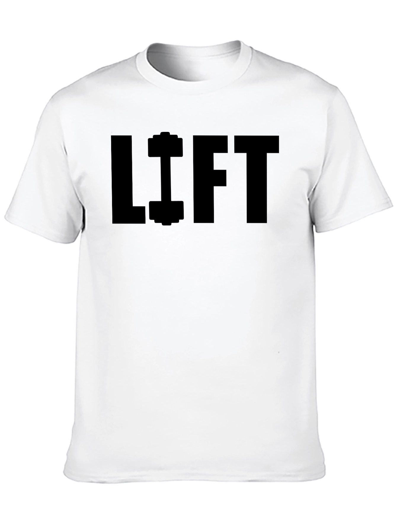 Lift Weightlifting Graphic T-Shirt - Black