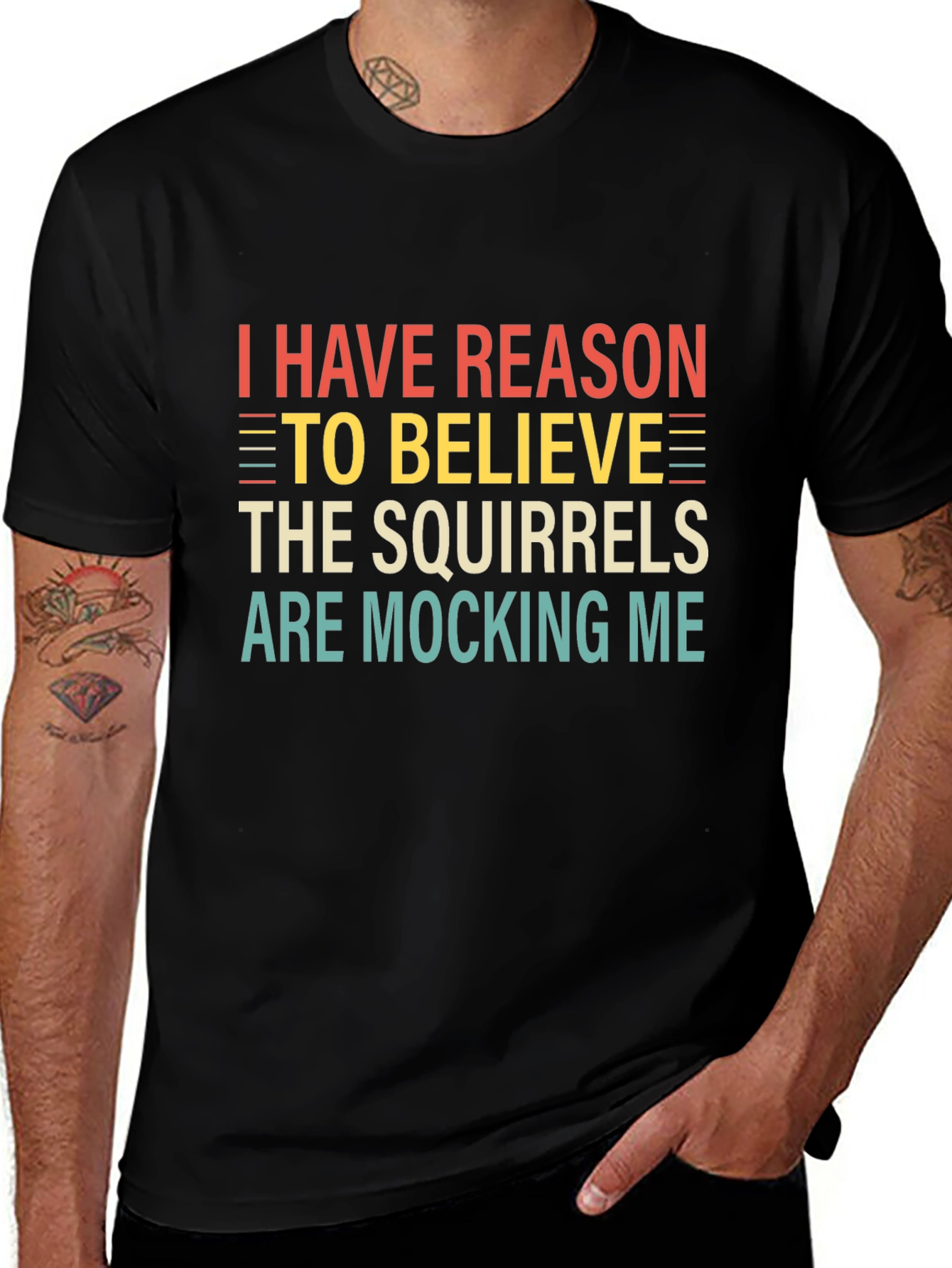 Squirrels Mocking Me Graphic Tee