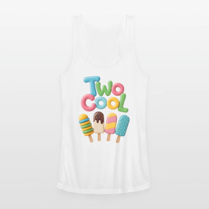 Two Cool – Funny 2nd Birthday Toddler Design