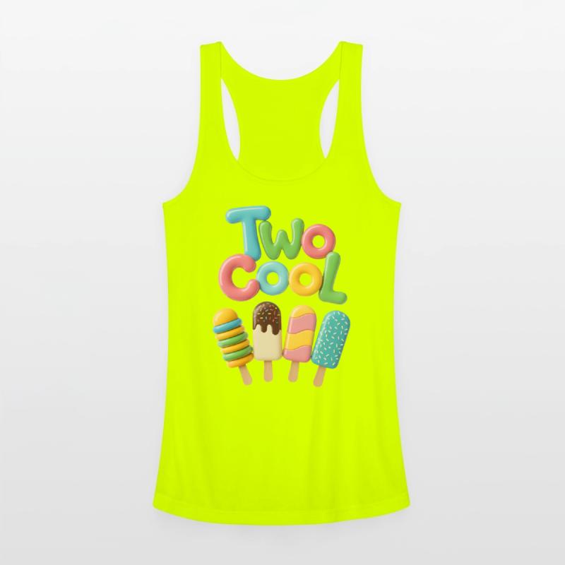 Two Cool – Funny 2nd Birthday Toddler Design