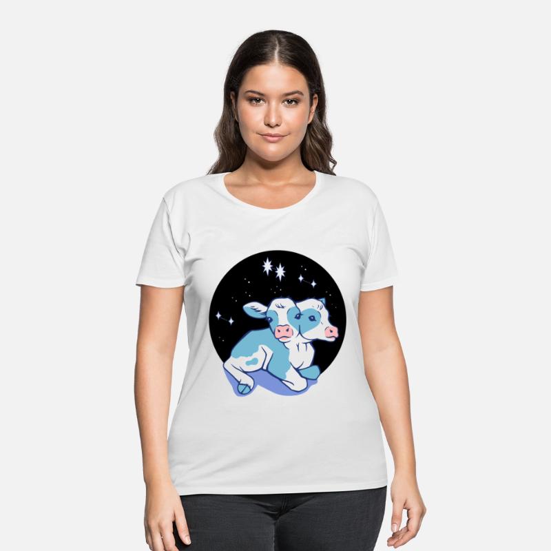 two headed calf with stars sticker