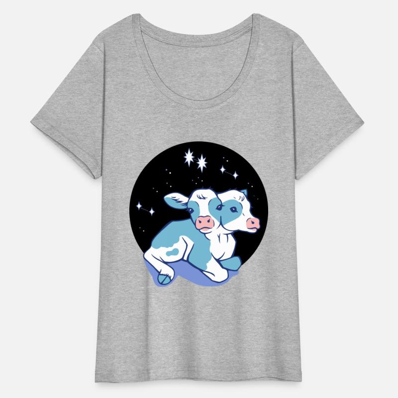 two headed calf with stars sticker