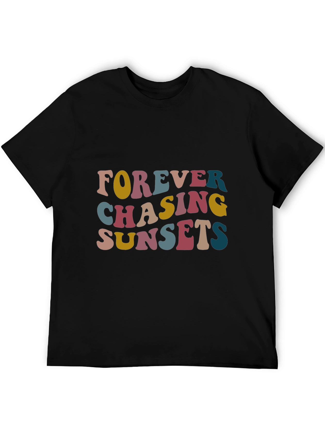 Retro Forever Chasing Sunsets Graphic Tee