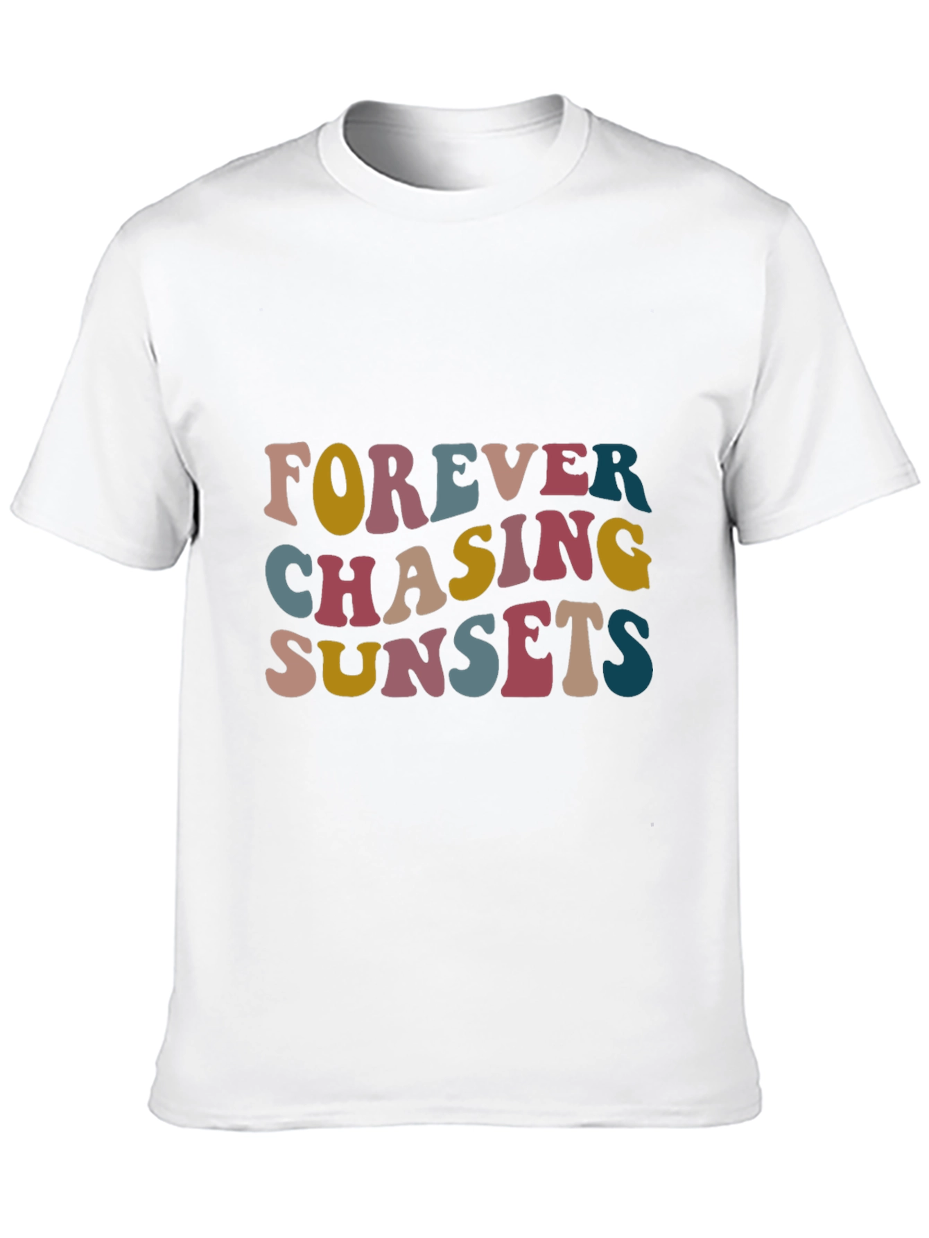 Retro Forever Chasing Sunsets Graphic Tee