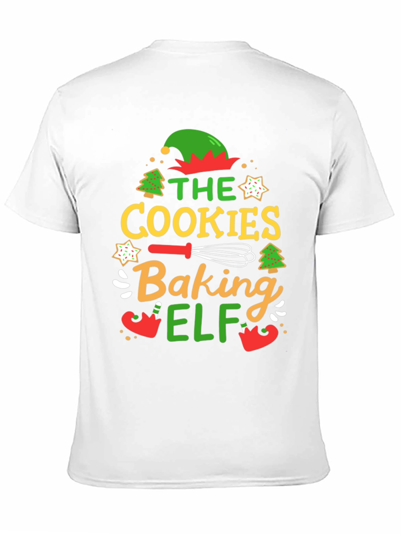 Cookies Baking Elf Holiday T-Shirt