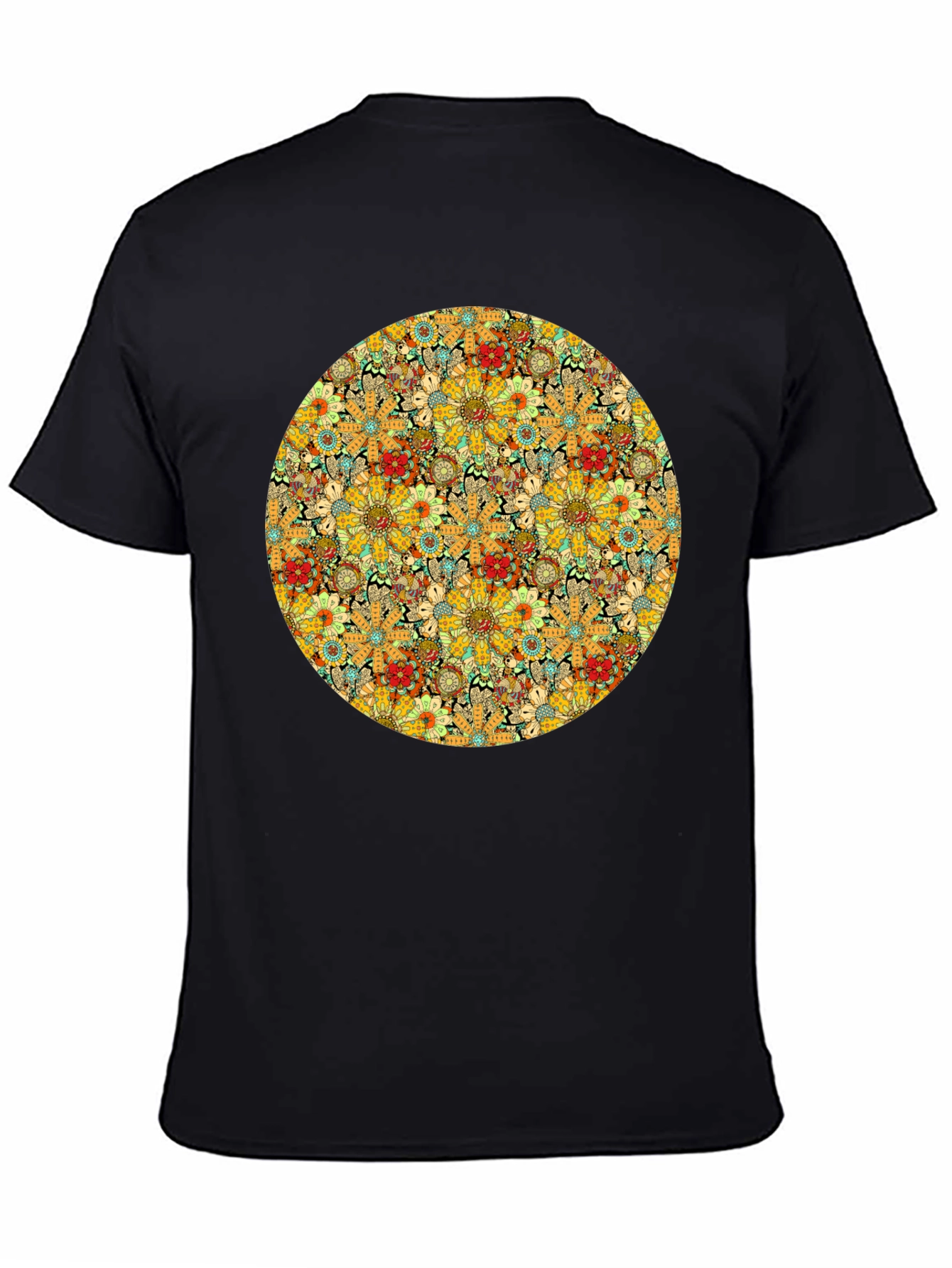 Floral Circle Tee