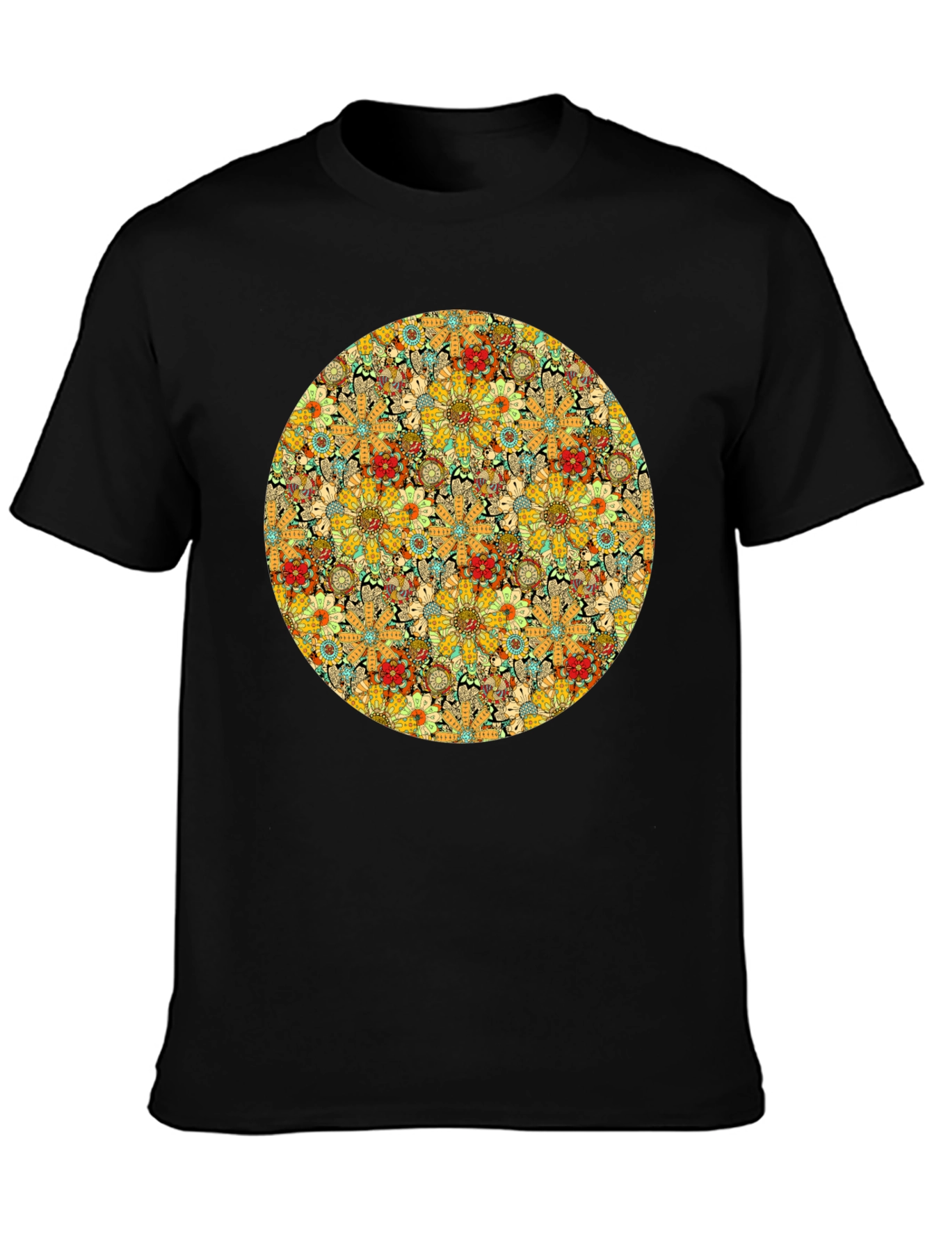 Floral Circle Tee