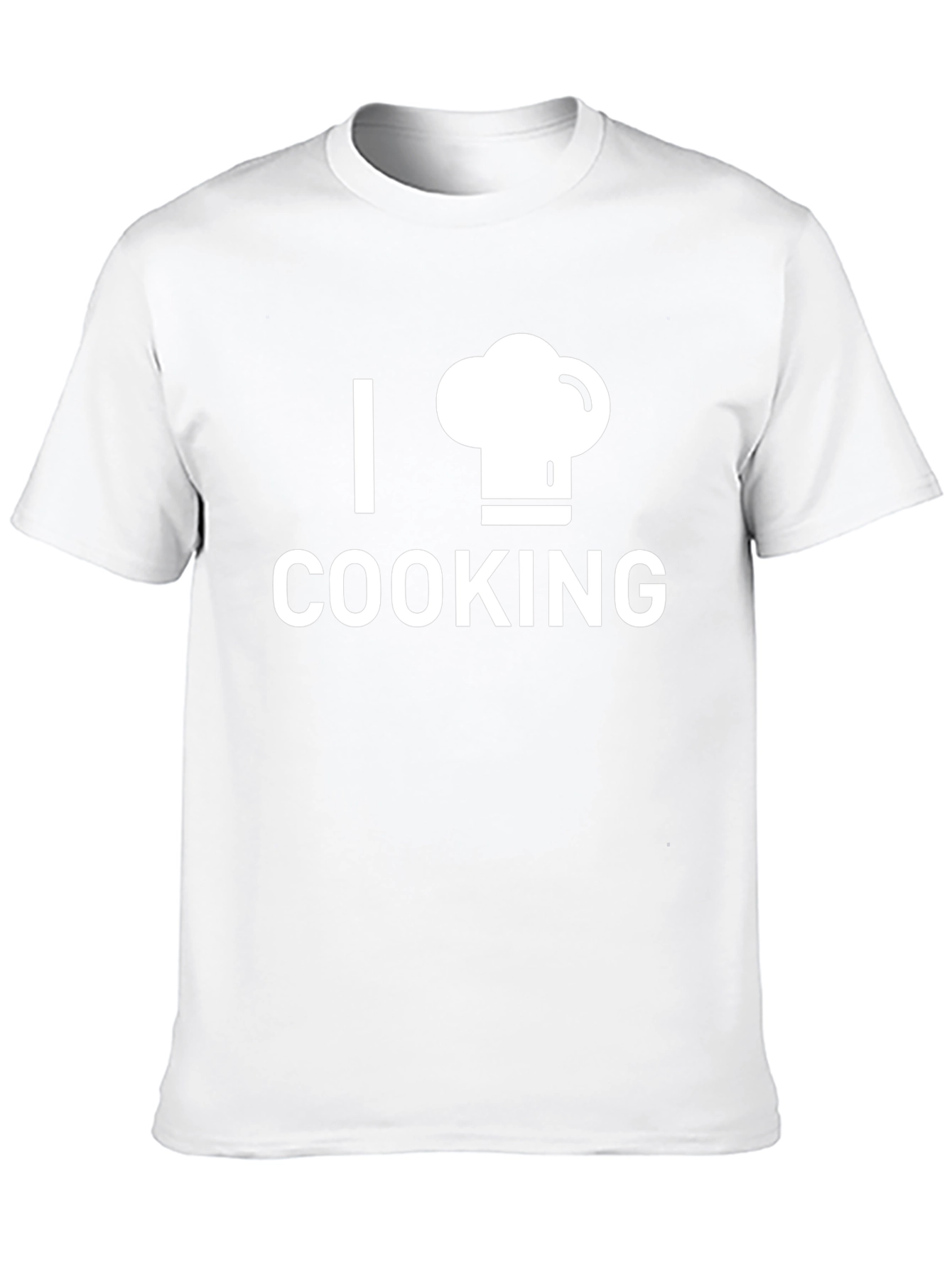 I Chef Hat Cooking Black T-Shirt