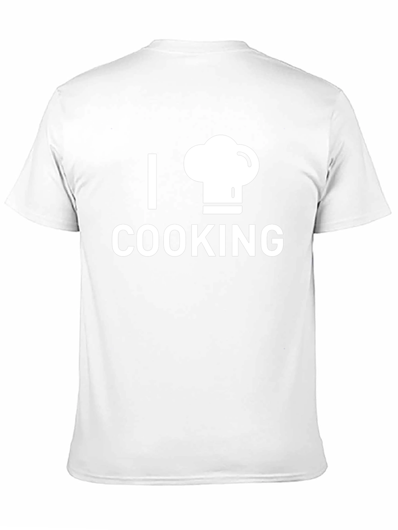 I Chef Hat Cooking Black T-Shirt