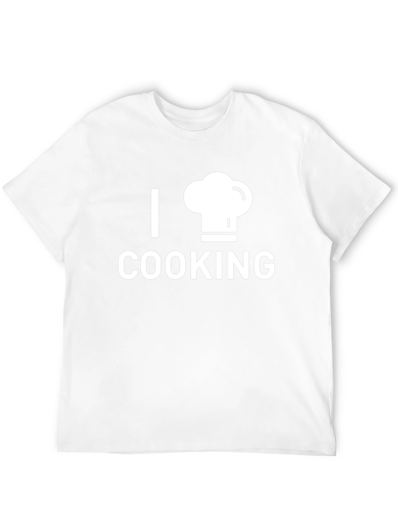 I Chef Hat Cooking Black T-Shirt