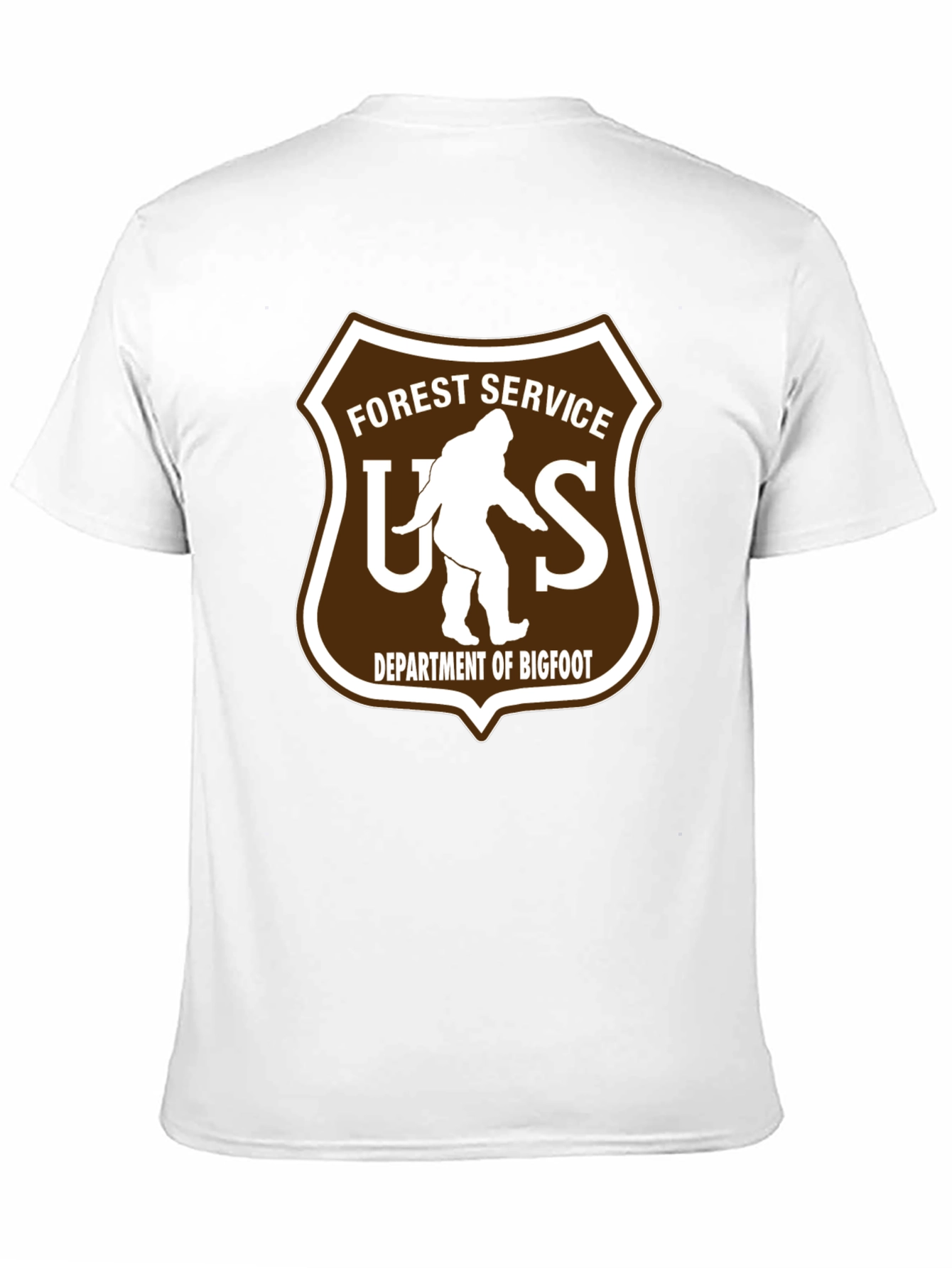 Forest Service Bigfoot T-Shirt - Novelty Tee