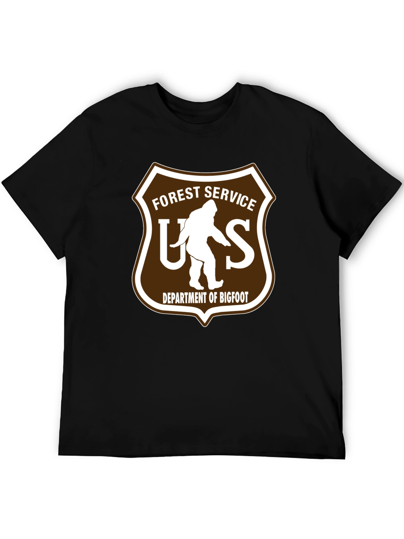 Forest Service Bigfoot T-Shirt - Novelty Tee
