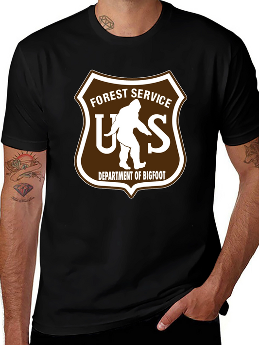 Forest Service Bigfoot T-Shirt - Novelty Tee