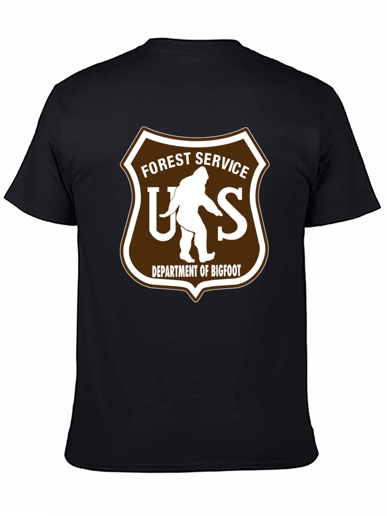 Forest Service Bigfoot T-Shirt - Novelty Tee