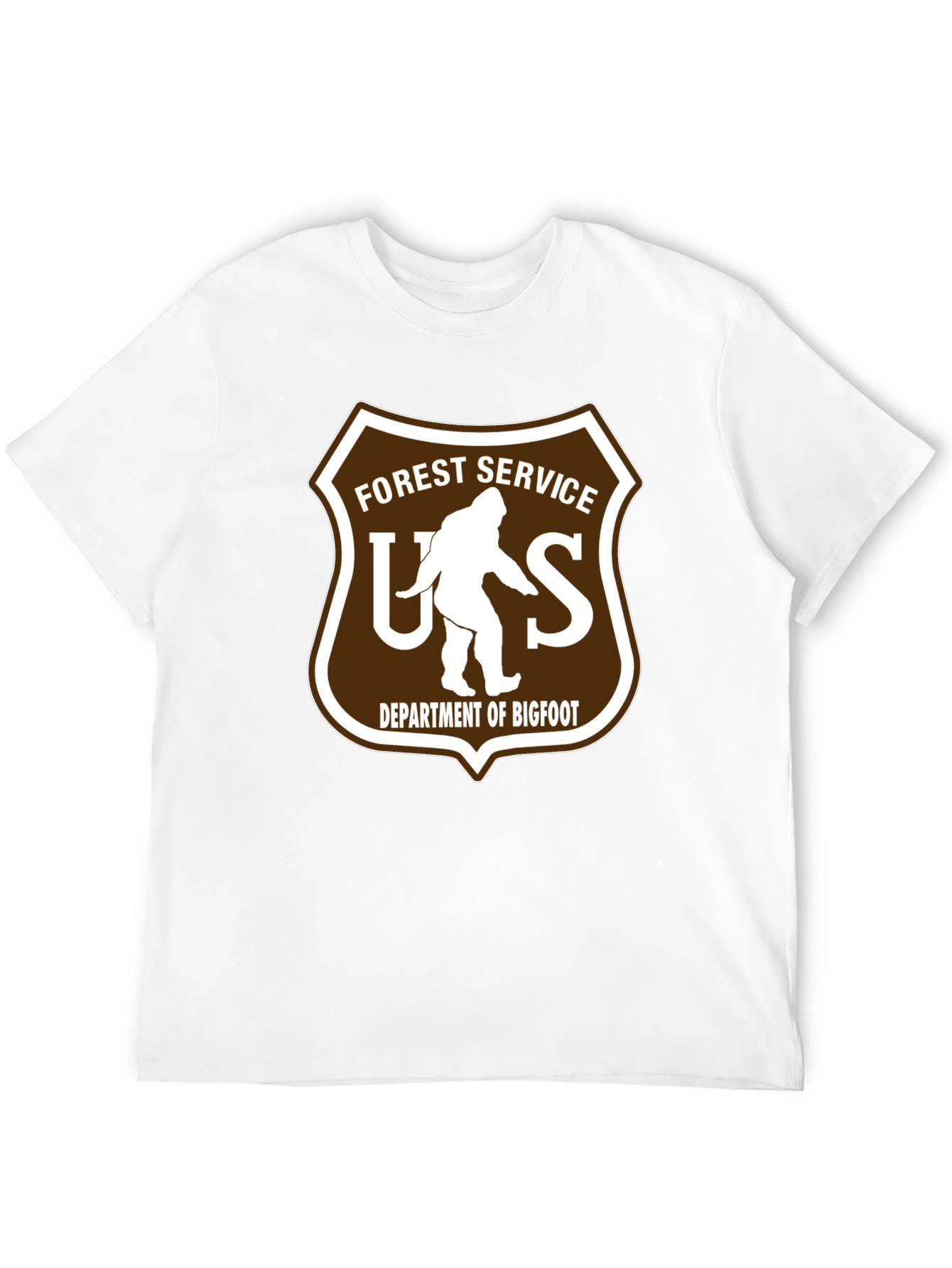 Forest Service Bigfoot T-Shirt - Novelty Tee