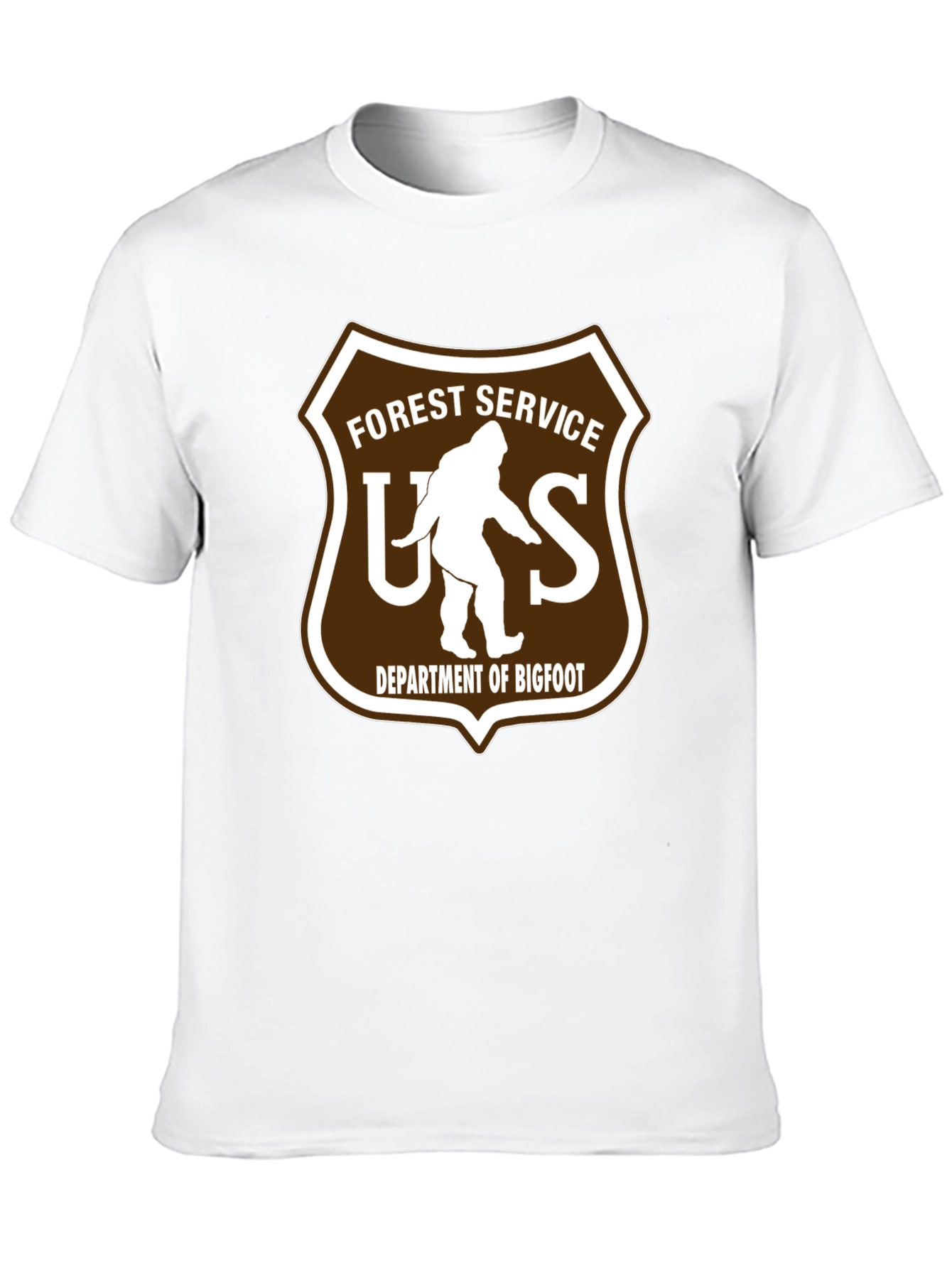 Forest Service Bigfoot T-Shirt - Novelty Tee