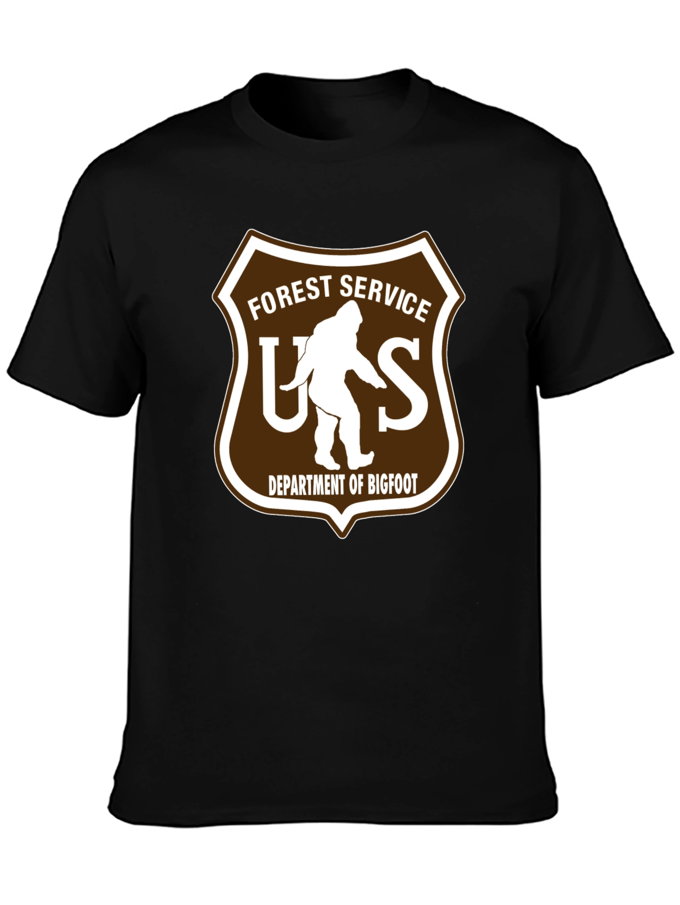 Forest Service Bigfoot T-Shirt - Novelty Tee