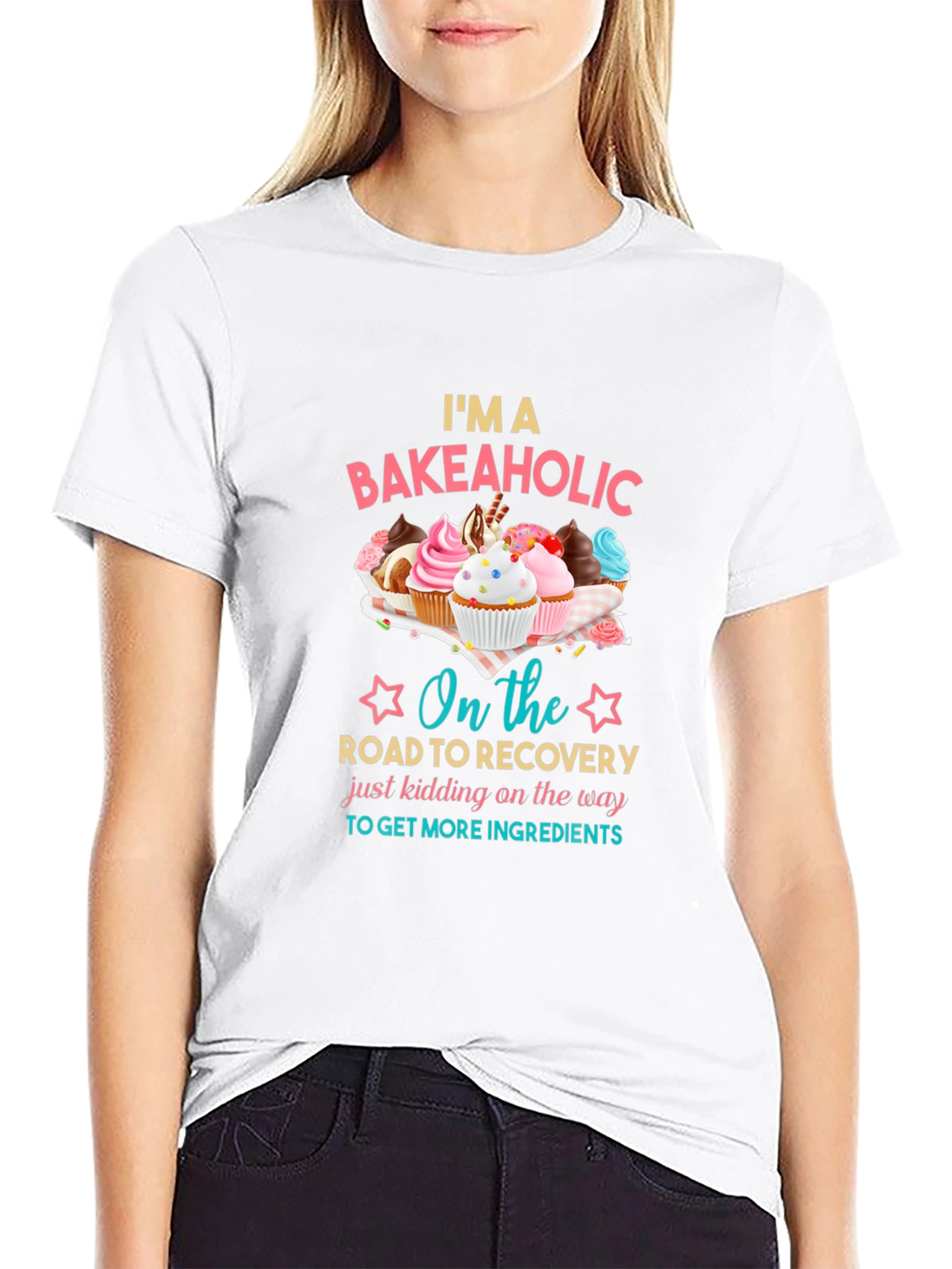 Bakeaholic T-Shirt - Funny Baking Lover Tee