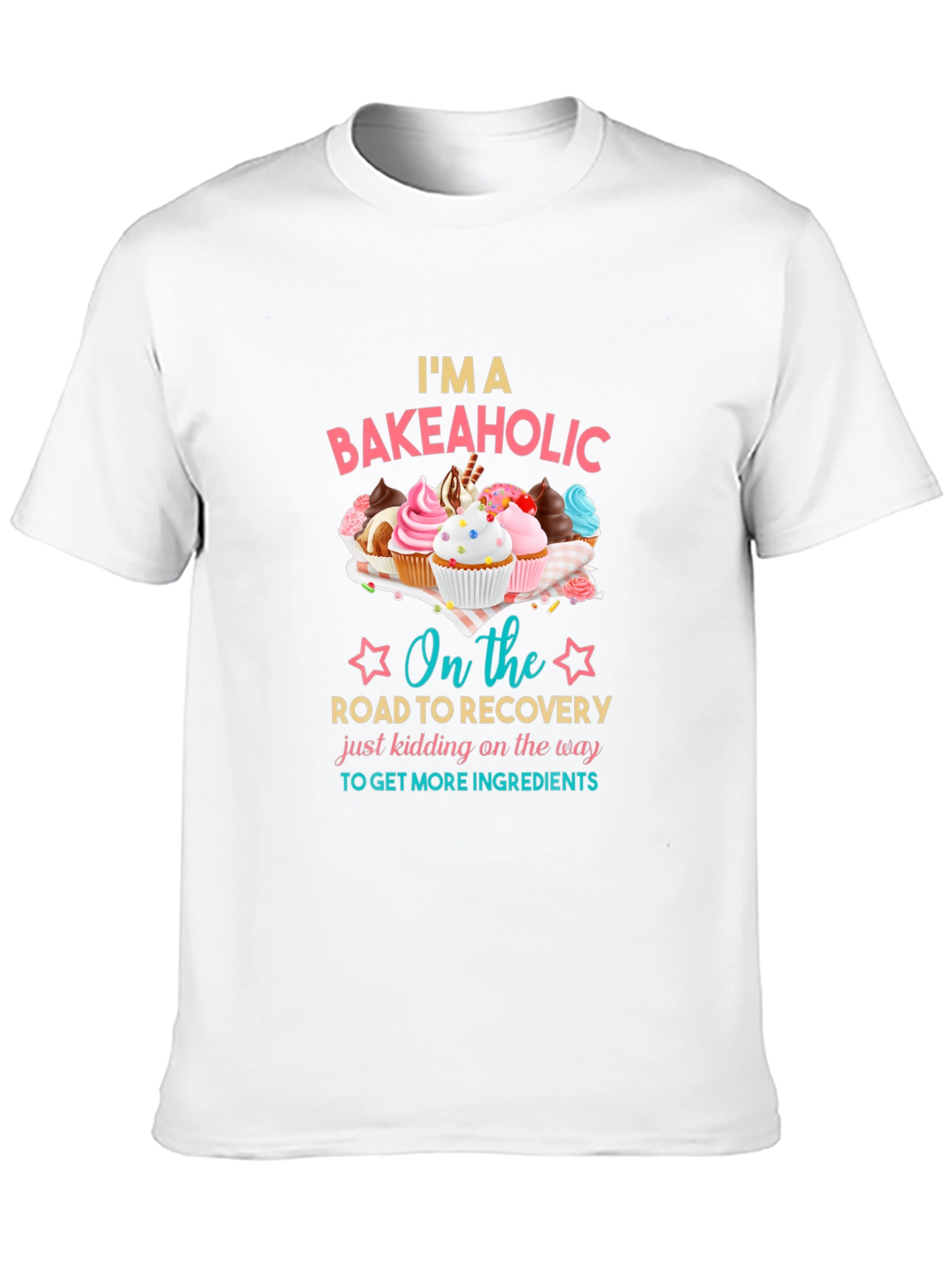 Bakeaholic T-Shirt - Funny Baking Lover Tee