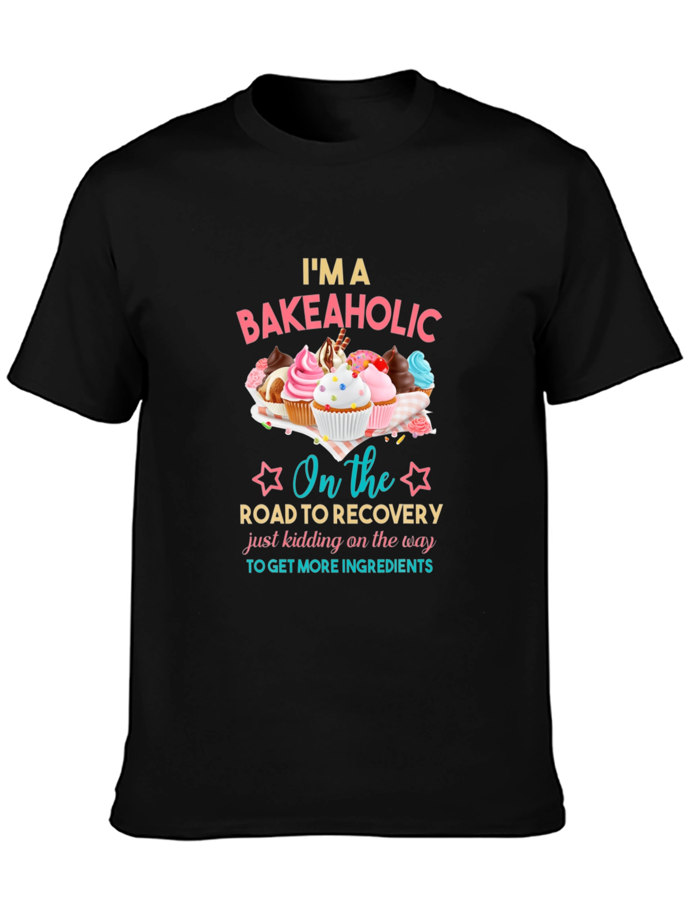 Bakeaholic T-Shirt - Funny Baking Lover Tee