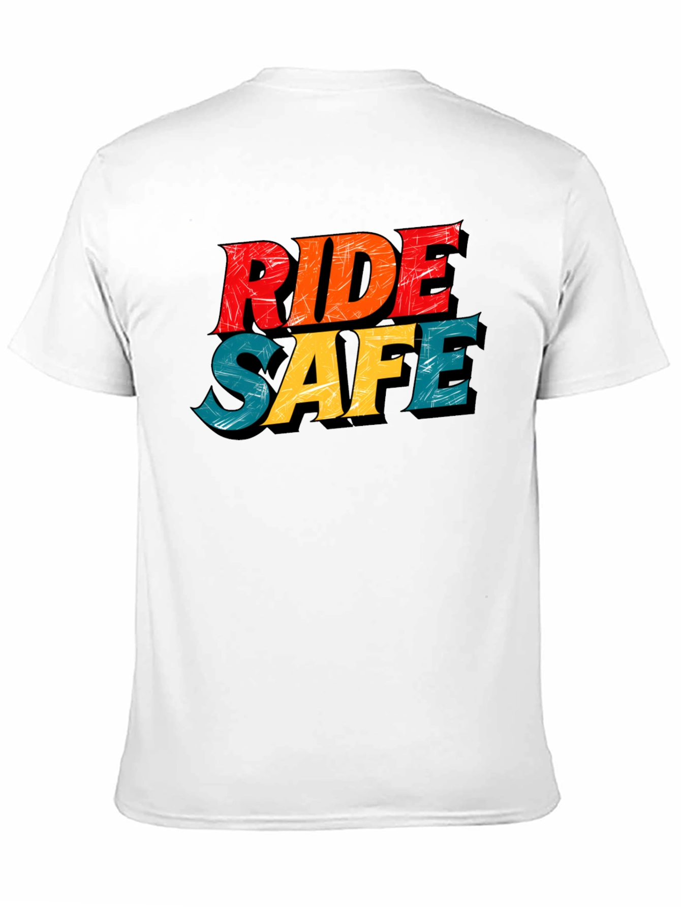 Ride Safe Graphic Tee - Black