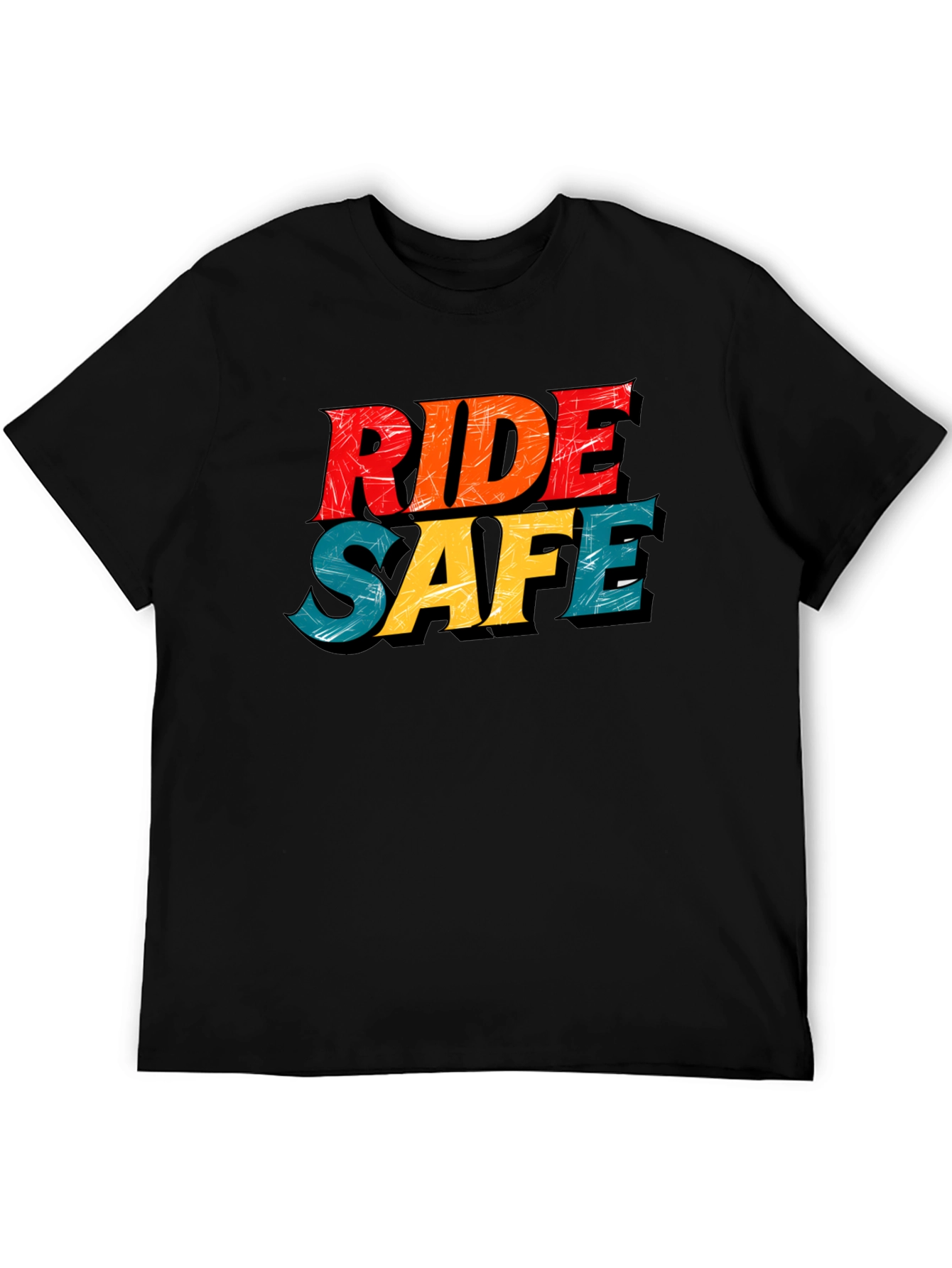 Ride Safe Graphic Tee - Black