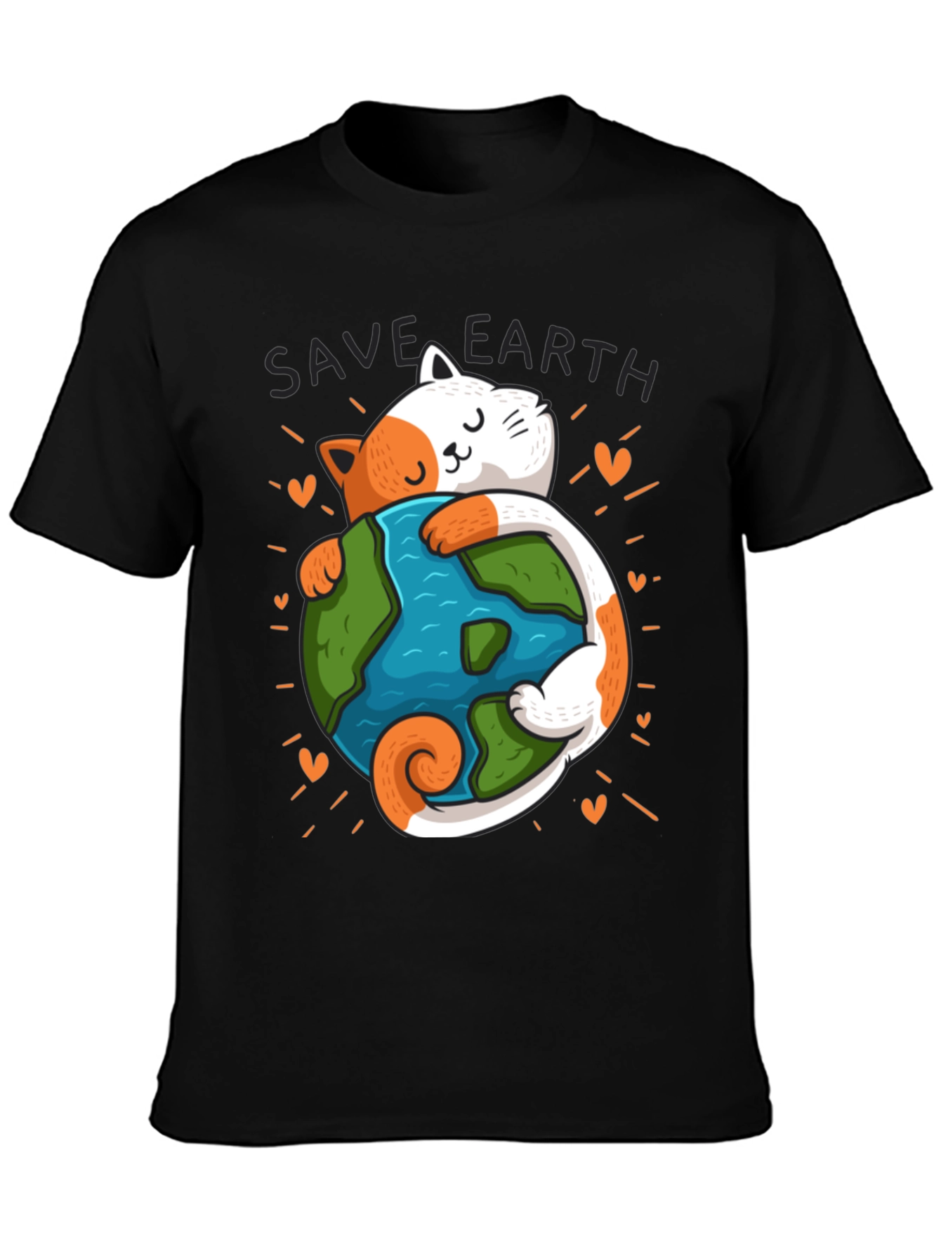 Save Earth Cat T-Shirt