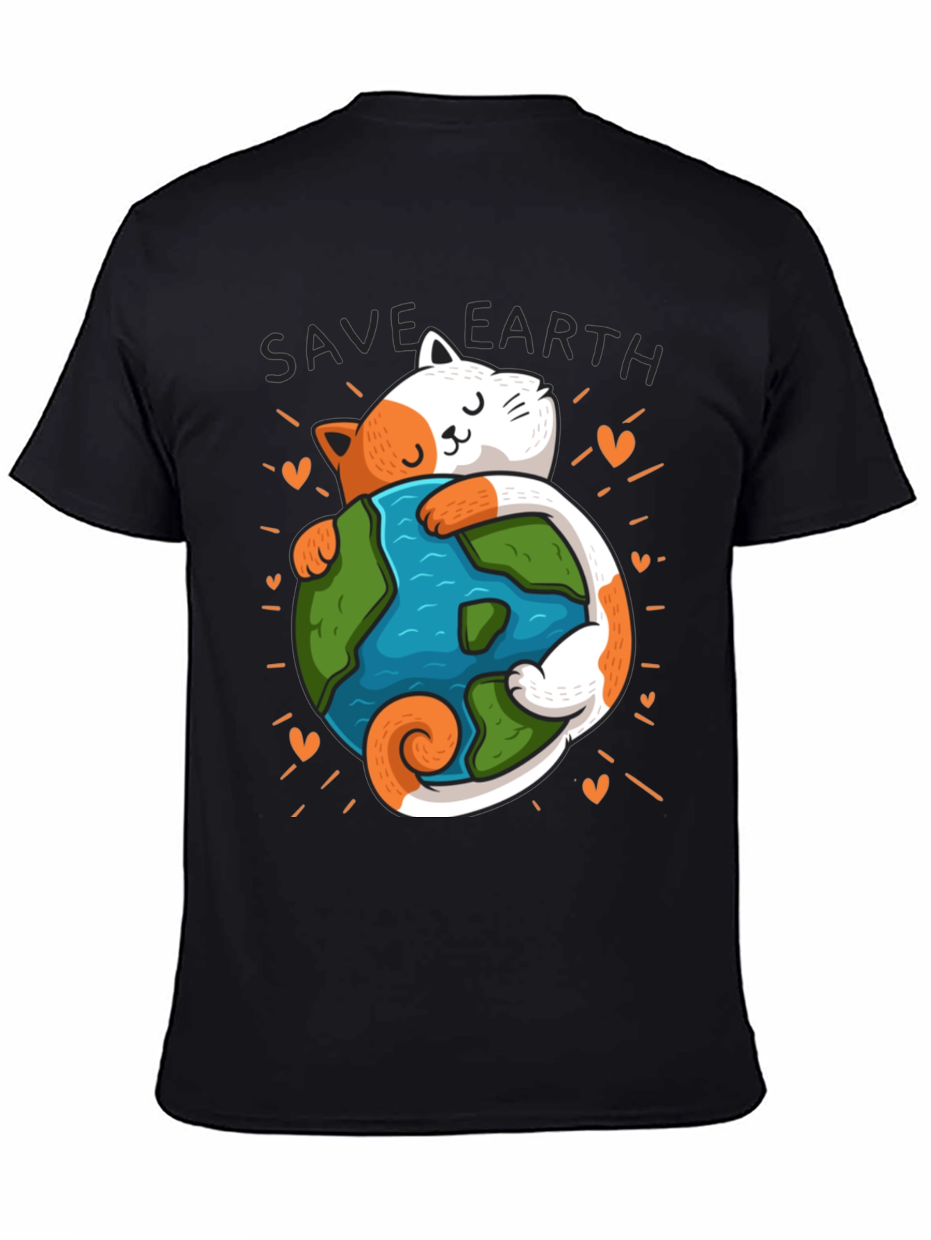 Save Earth Cat T-Shirt