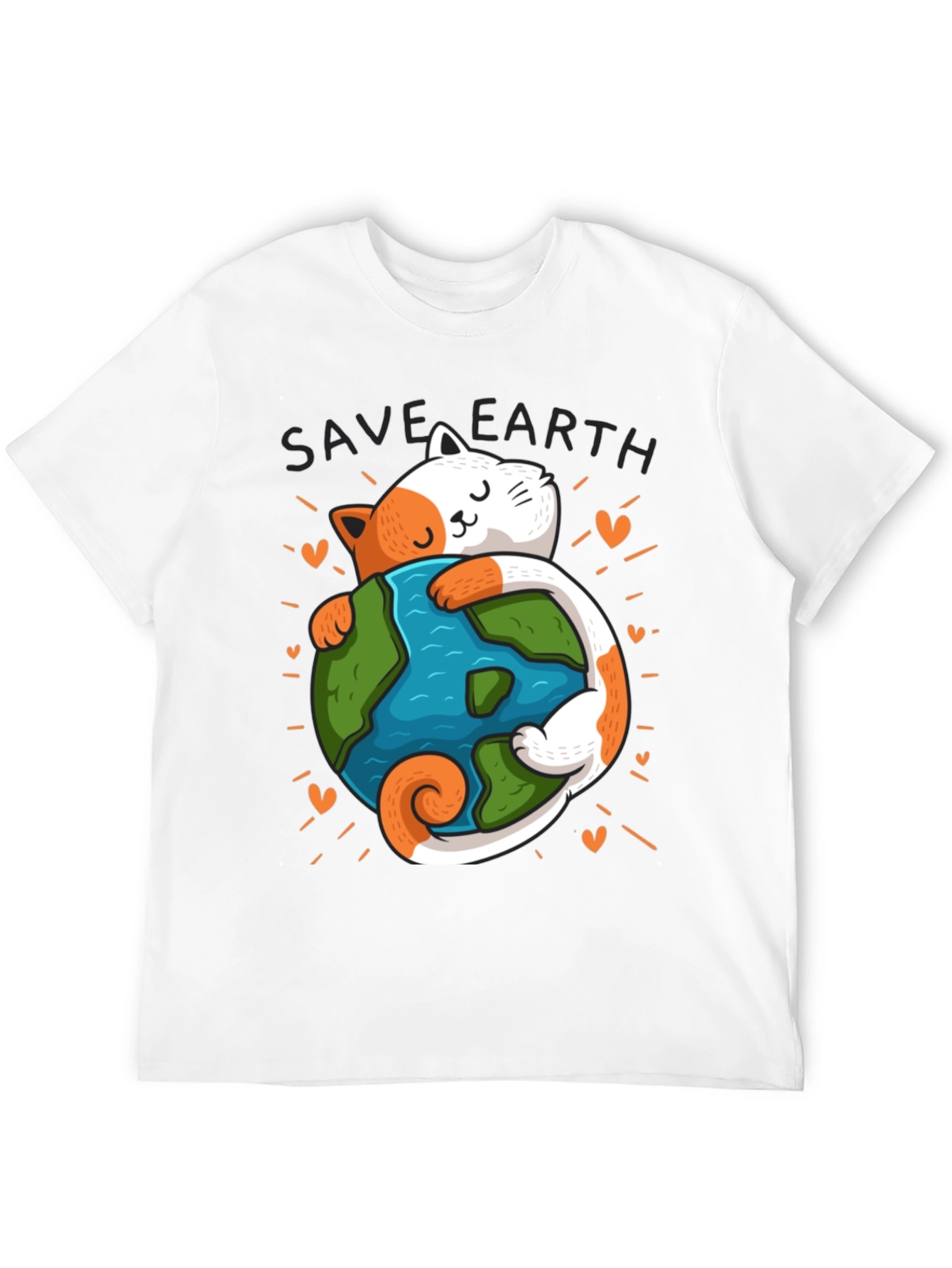 Save Earth Cat T-Shirt