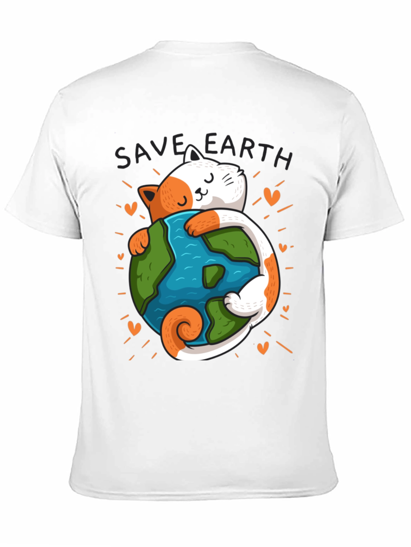 Save Earth Cat T-Shirt