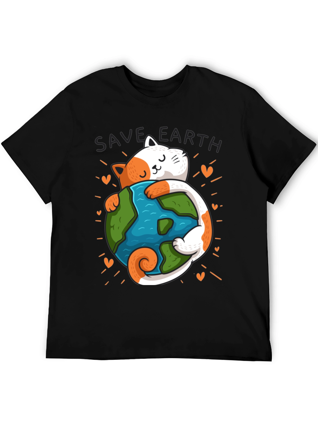 Save Earth Cat T-Shirt