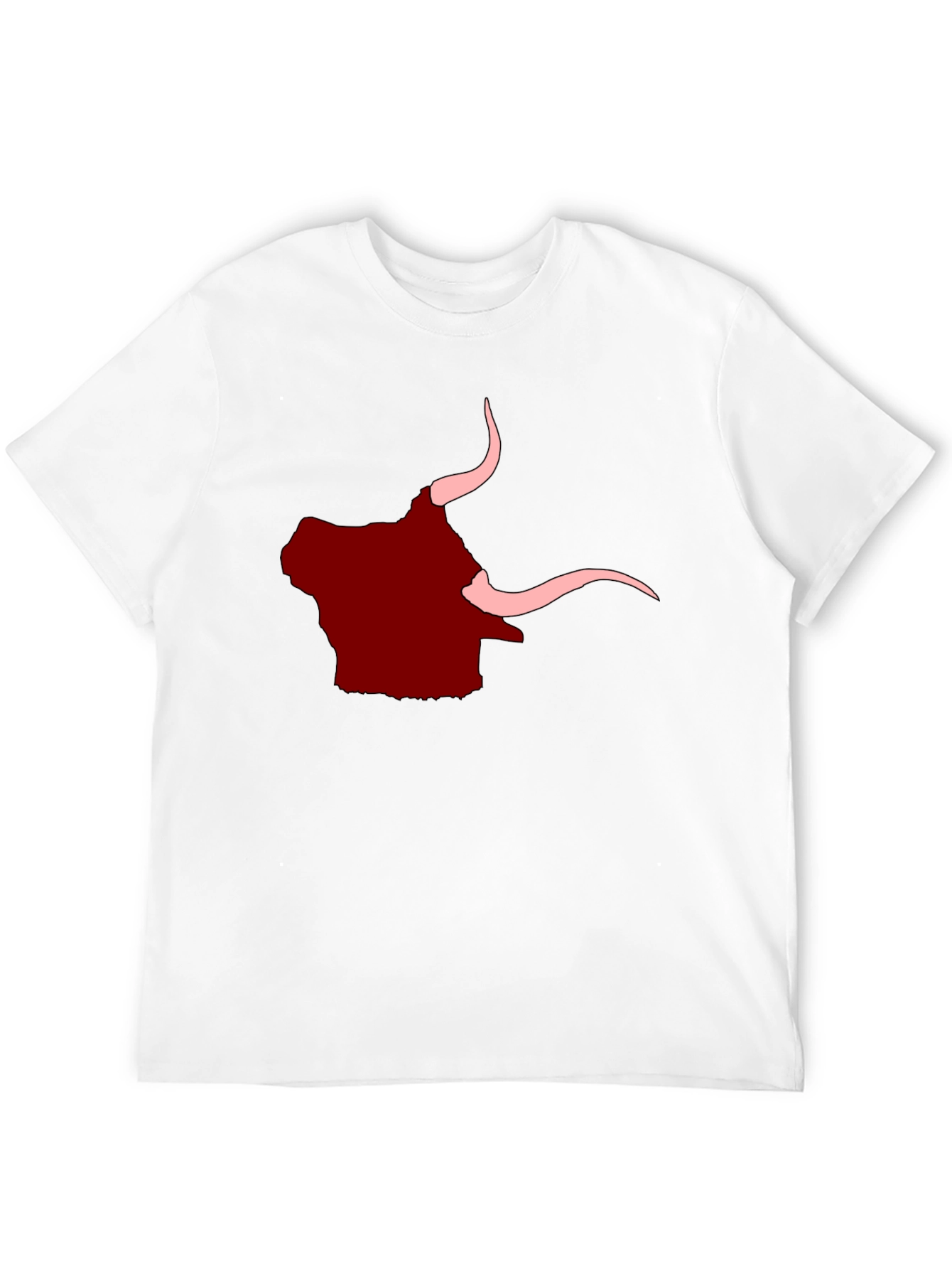 Bull Graphic Tee - Black Cotton Comfort