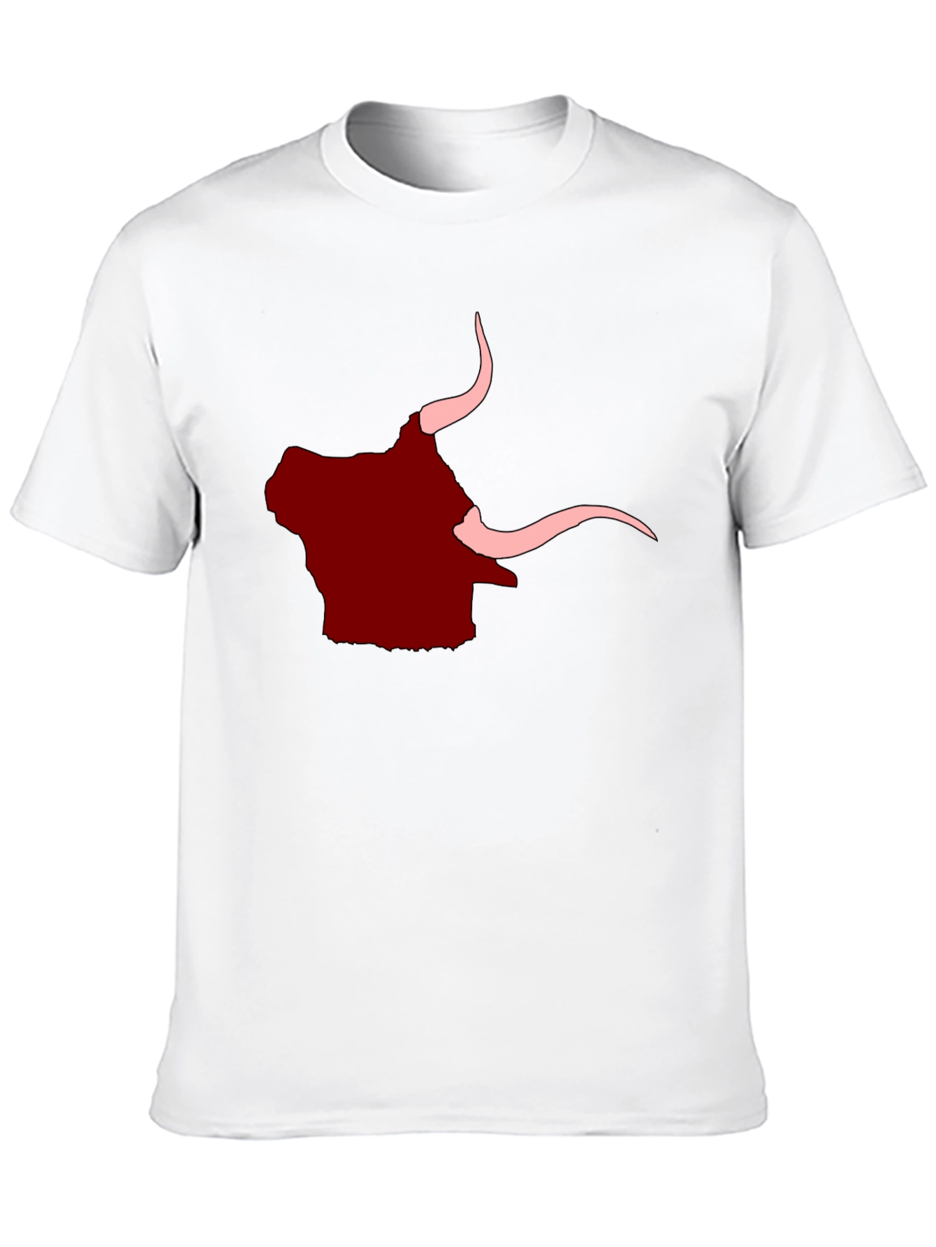 Bull Graphic Tee - Black Cotton Comfort