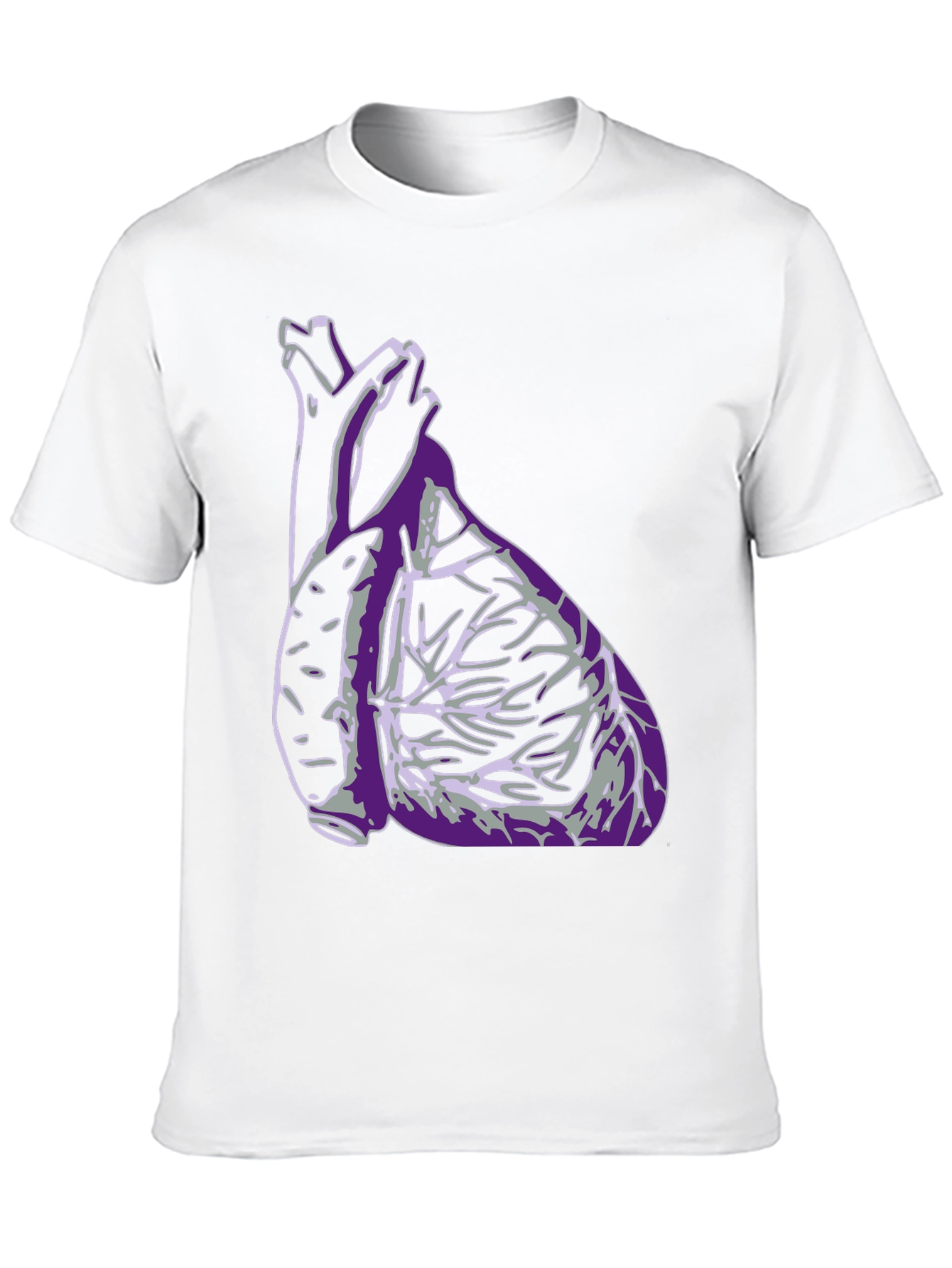Anatomical Heart Graphic Tee - Modern Streetwear