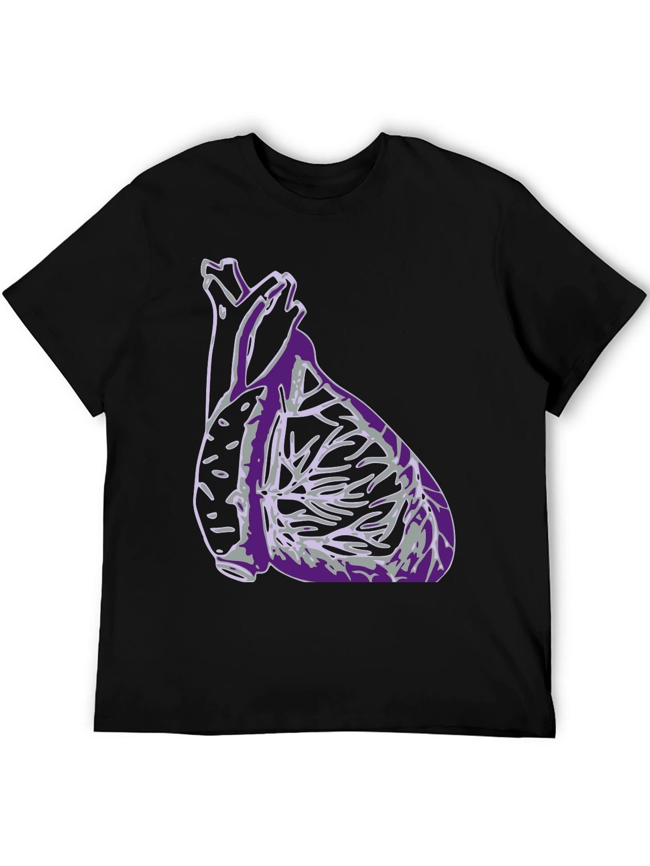 Anatomical Heart Graphic Tee - Modern Streetwear