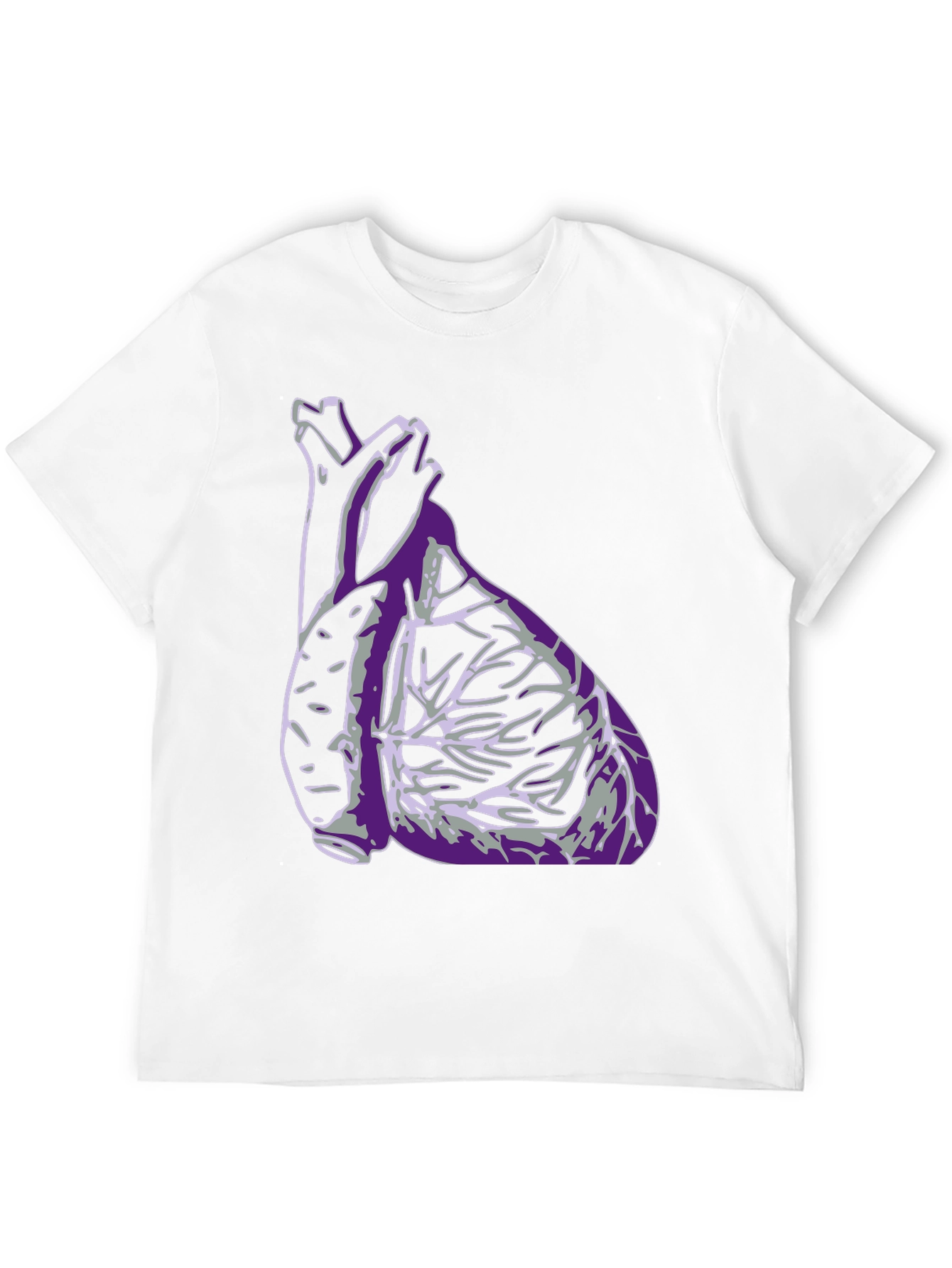 Anatomical Heart Graphic Tee - Modern Streetwear
