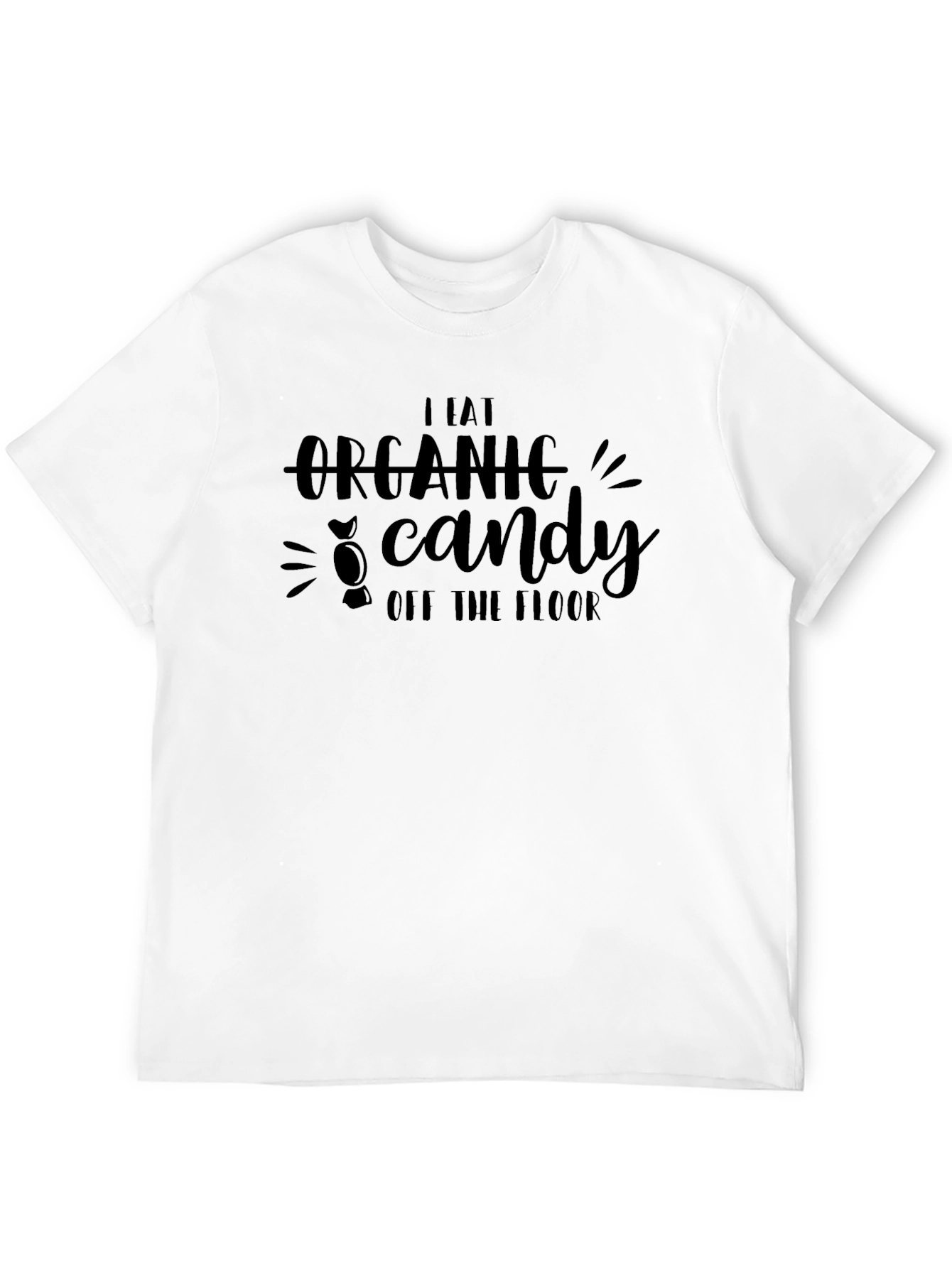 Funny Organic Candy T-Shirt