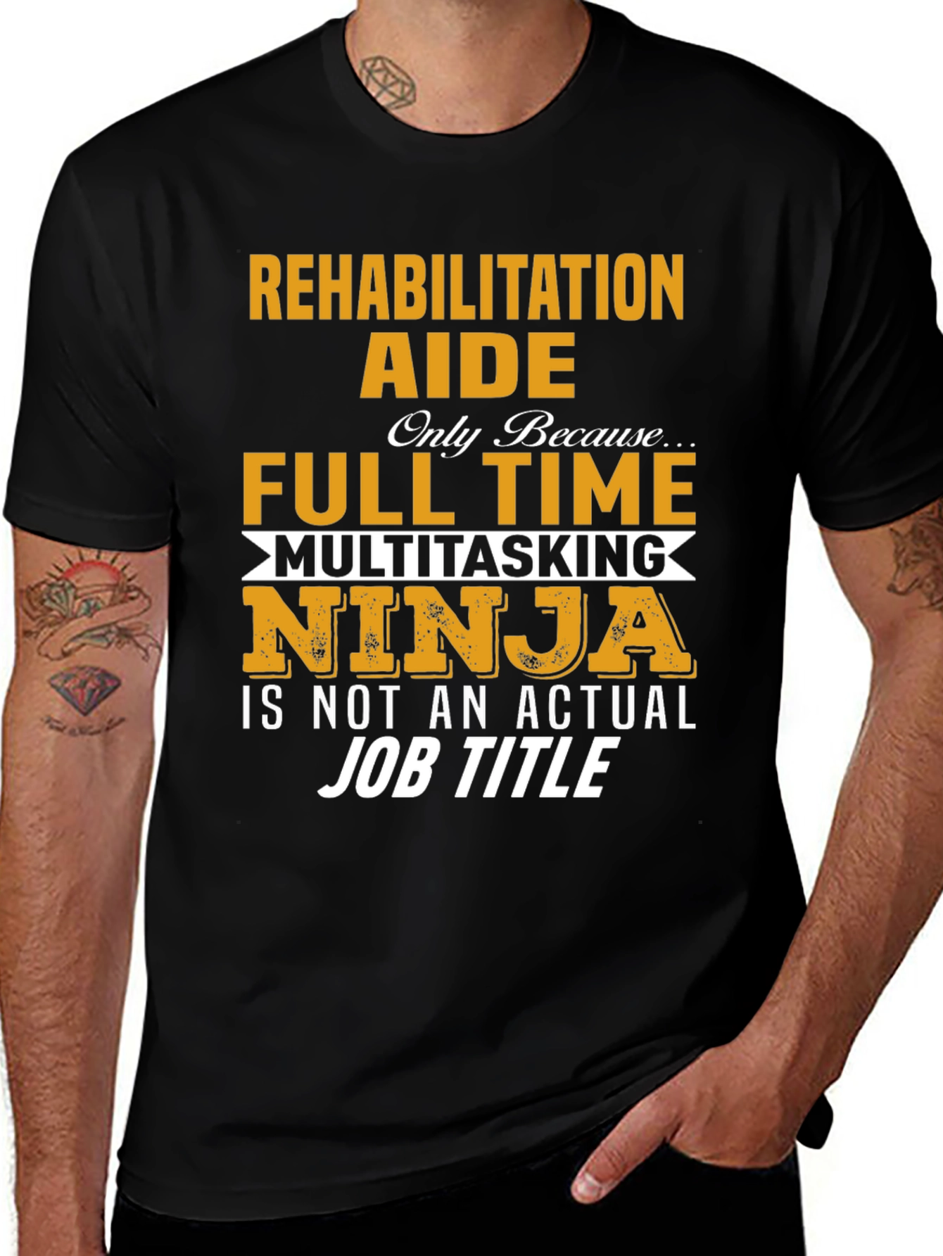 Rehabilitation Aide T-Shirt - Multitasking Ninja