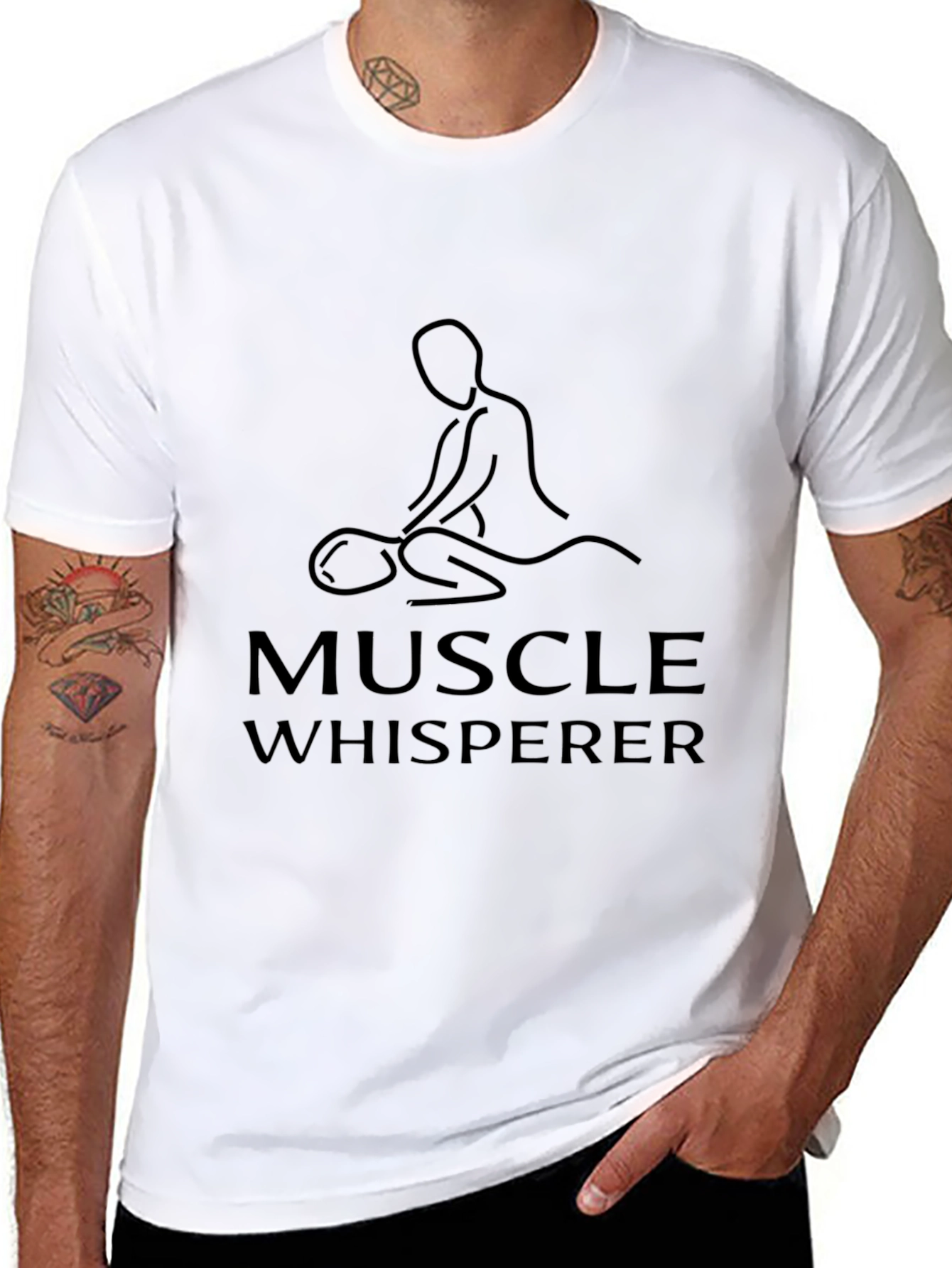 Muscle Whisperer Massage Therapist T-Shirt