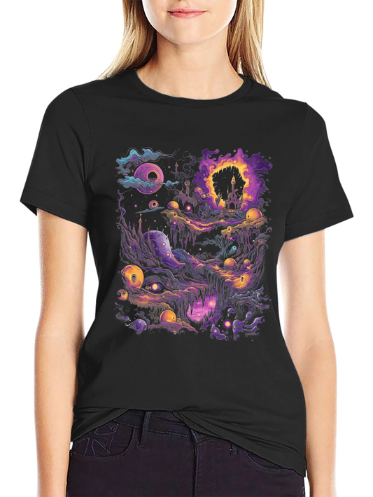 Surreal Landscape Graphic T-Shirt