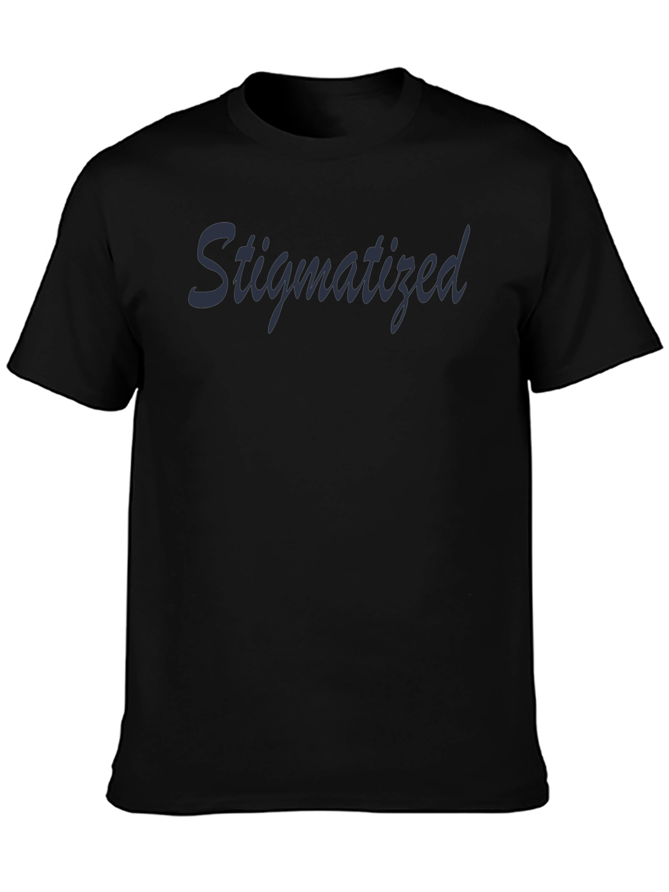 Stigmatized Mens Black Short Sleeve T-Shirt