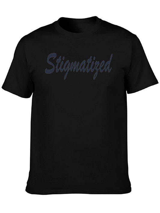 Stigmatized Mens Black Short Sleeve T-Shirt