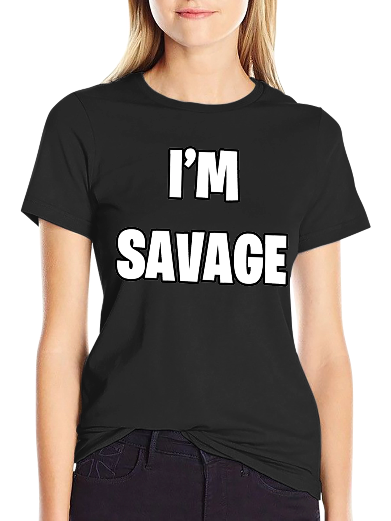 Im Savage Black T-Shirt