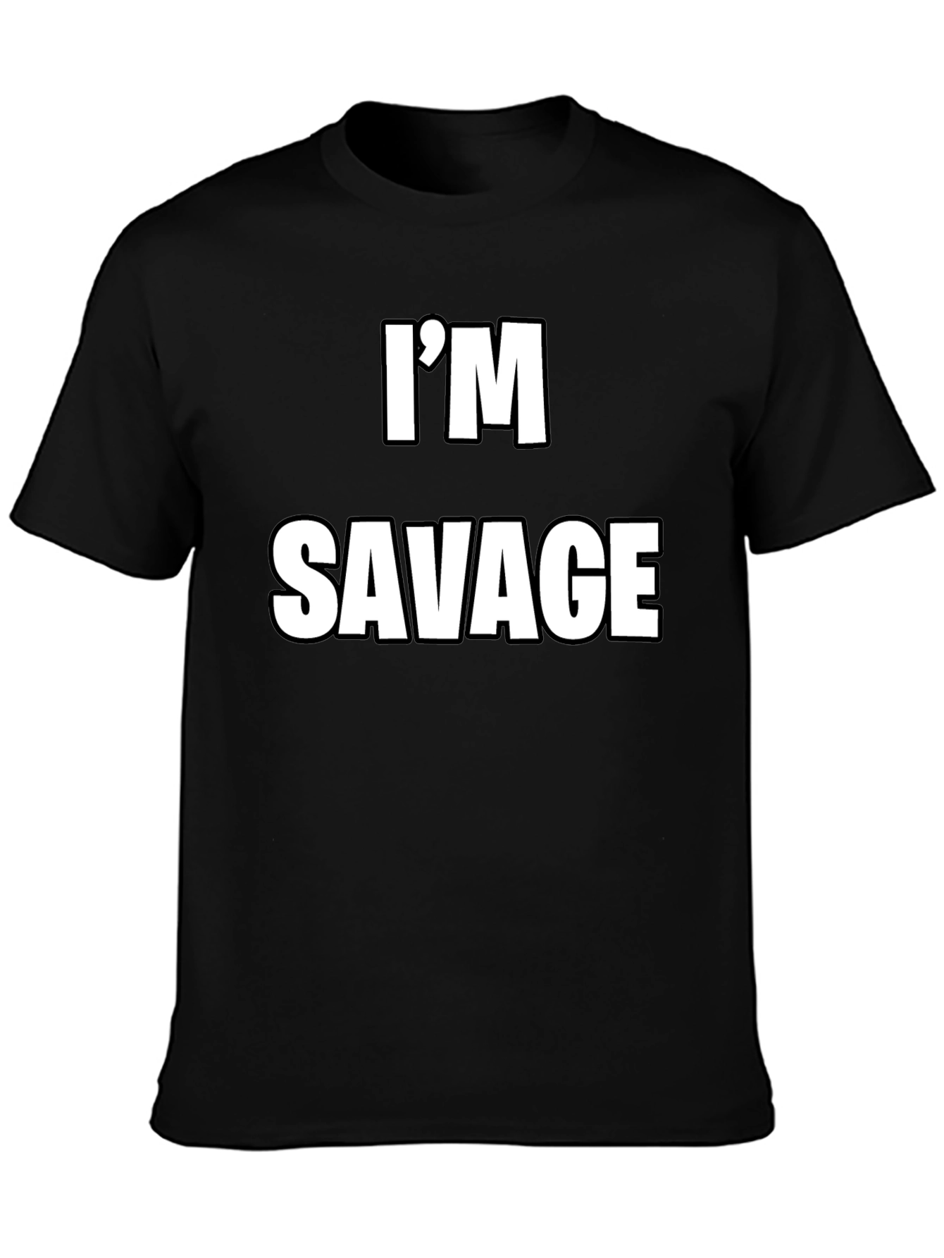 Im Savage Black T-Shirt