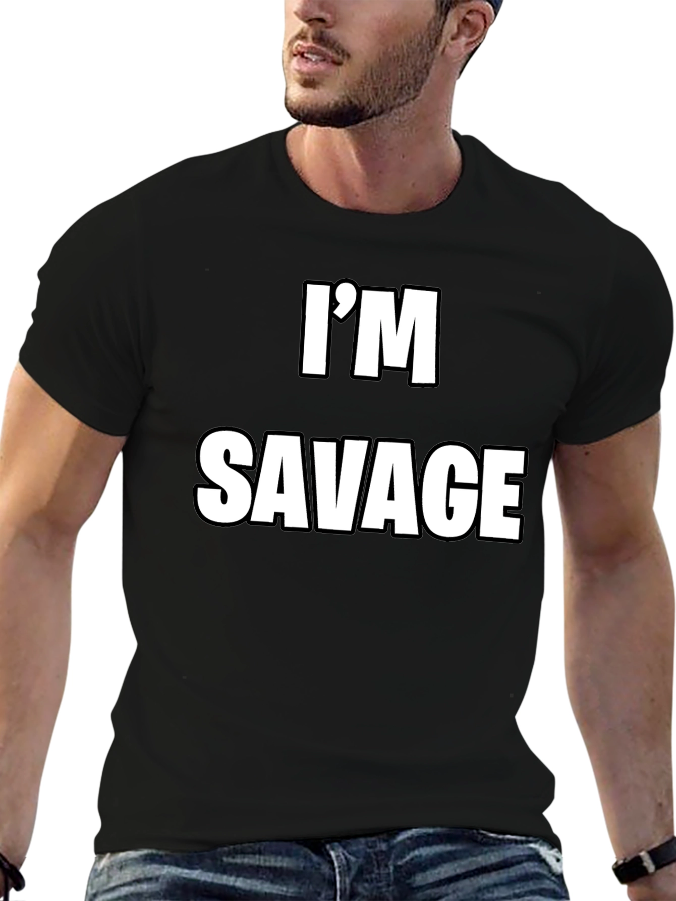 Im Savage Black T-Shirt