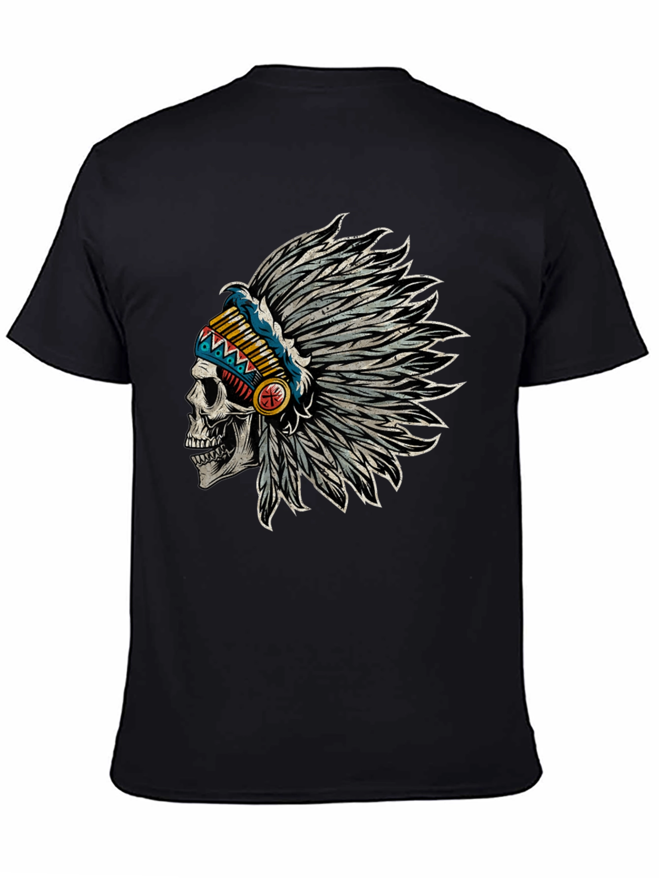 Skull Chief T-Shirt - Edgy Graphic Tee