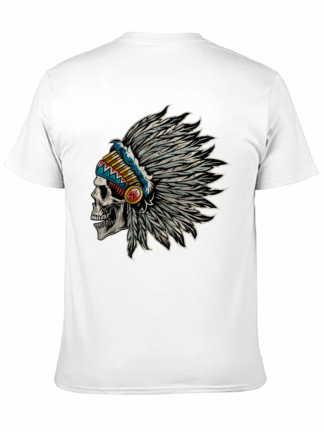 Skull Chief T-Shirt - Edgy Graphic Tee