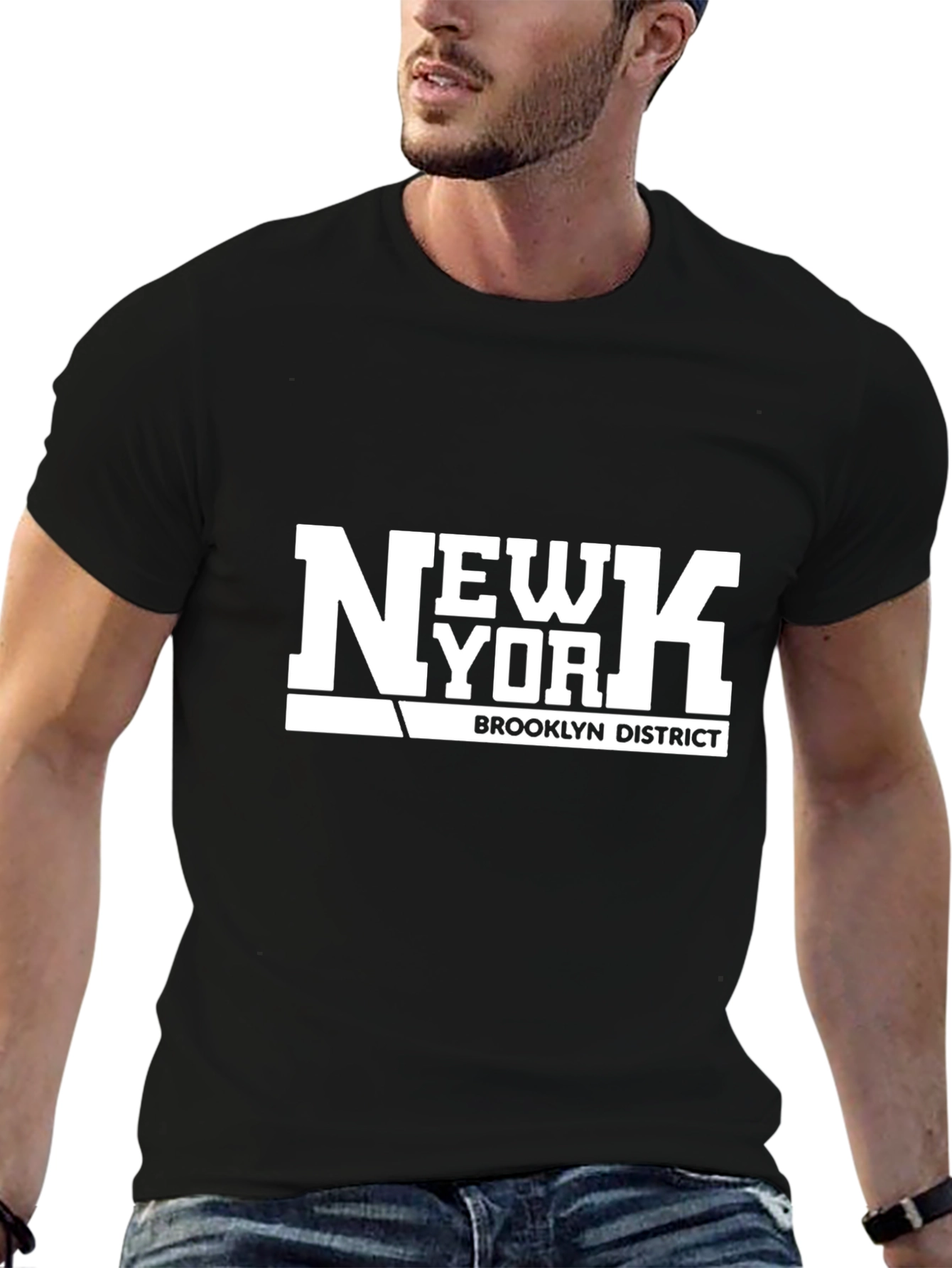 New York Brooklyn District Graphic T-Shirt