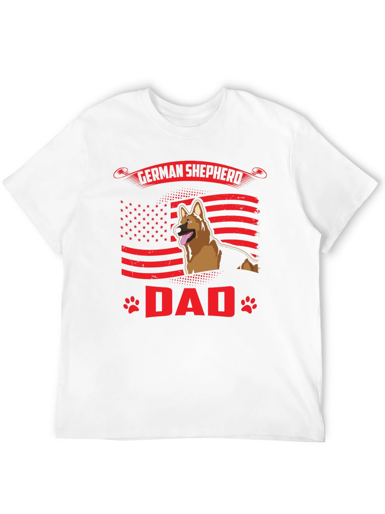 German Shepherd Dad T-Shirt