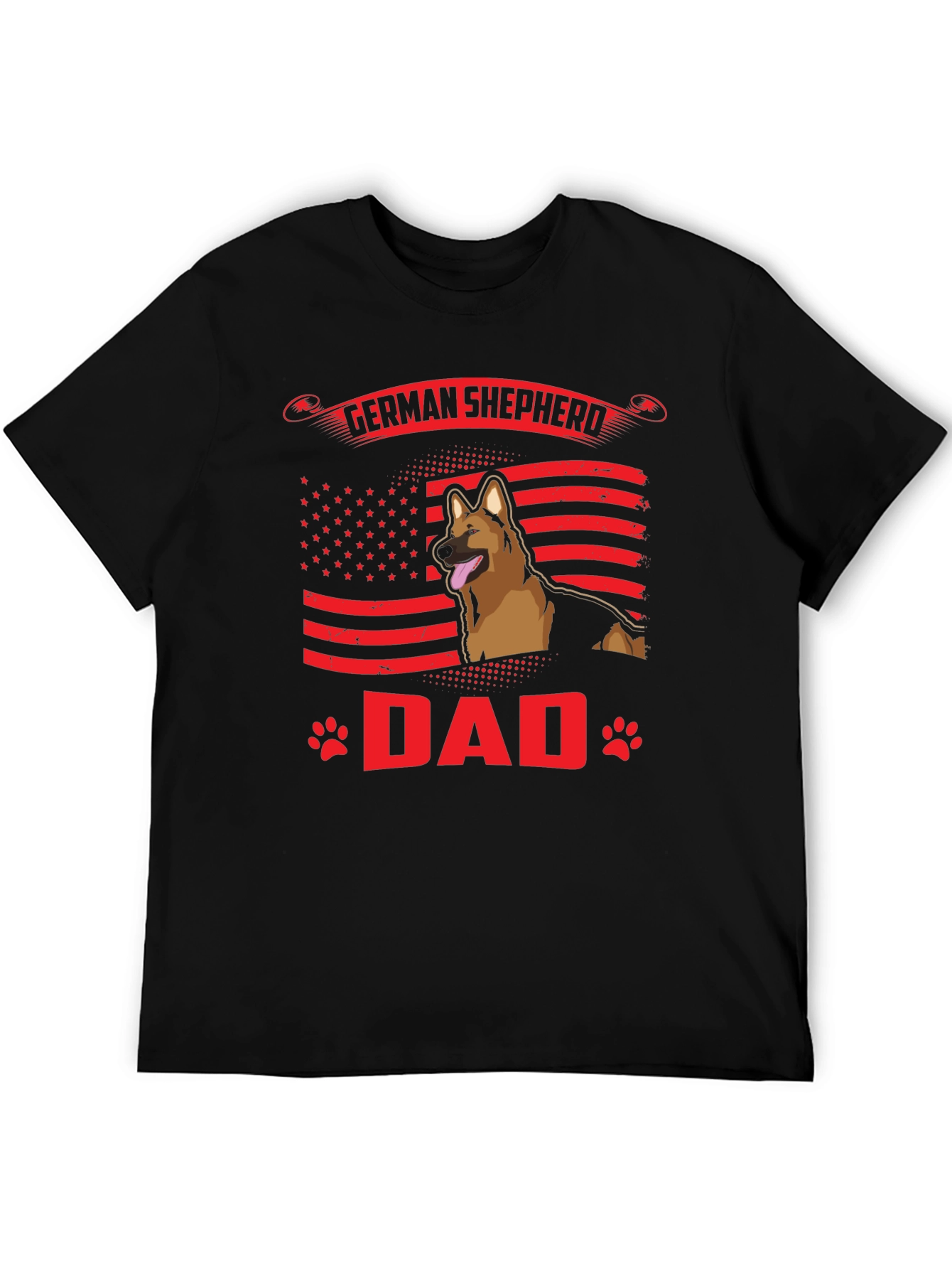 German Shepherd Dad T-Shirt